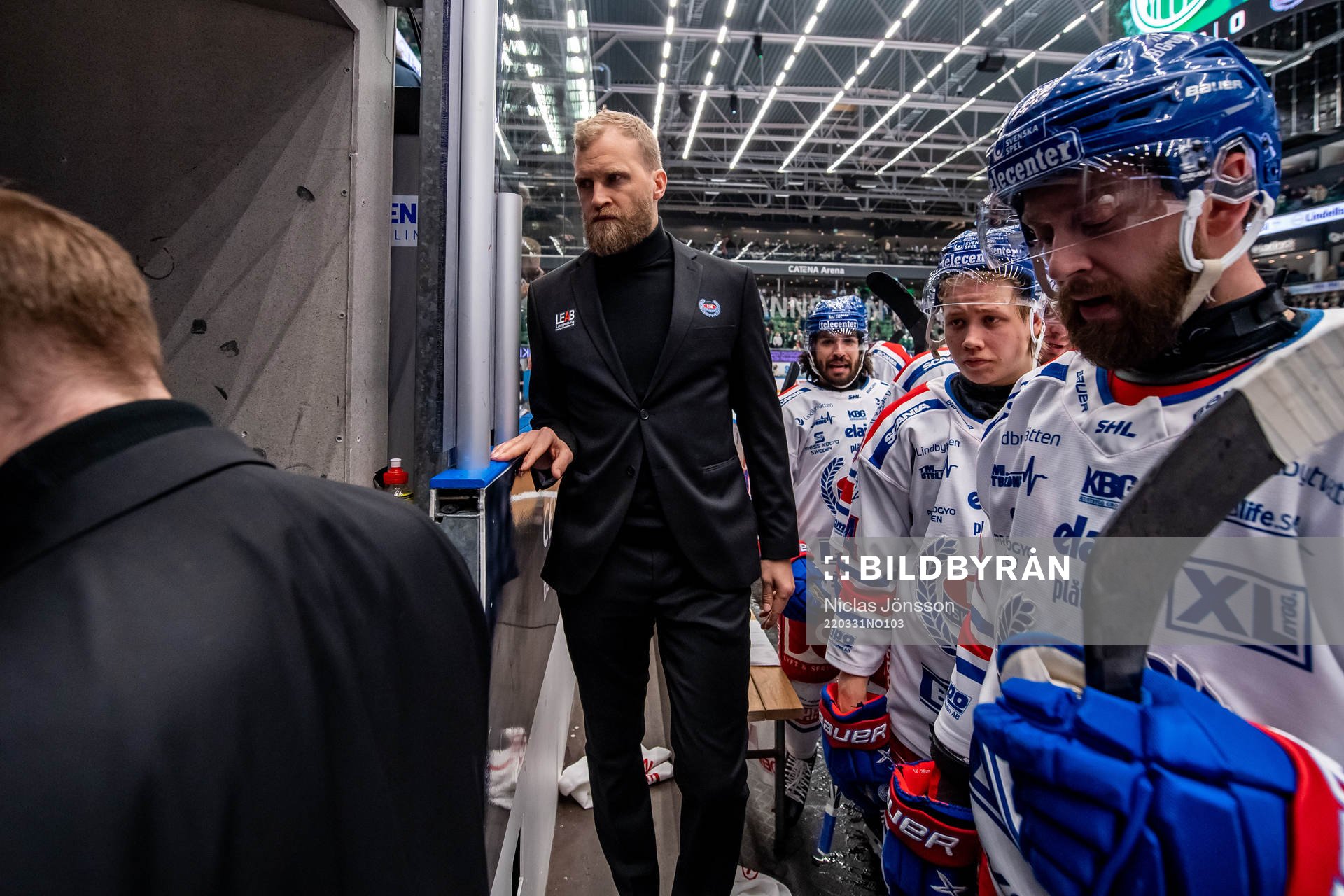 Oskarshamns assisterande tränare Mathias Tjärnqvist
