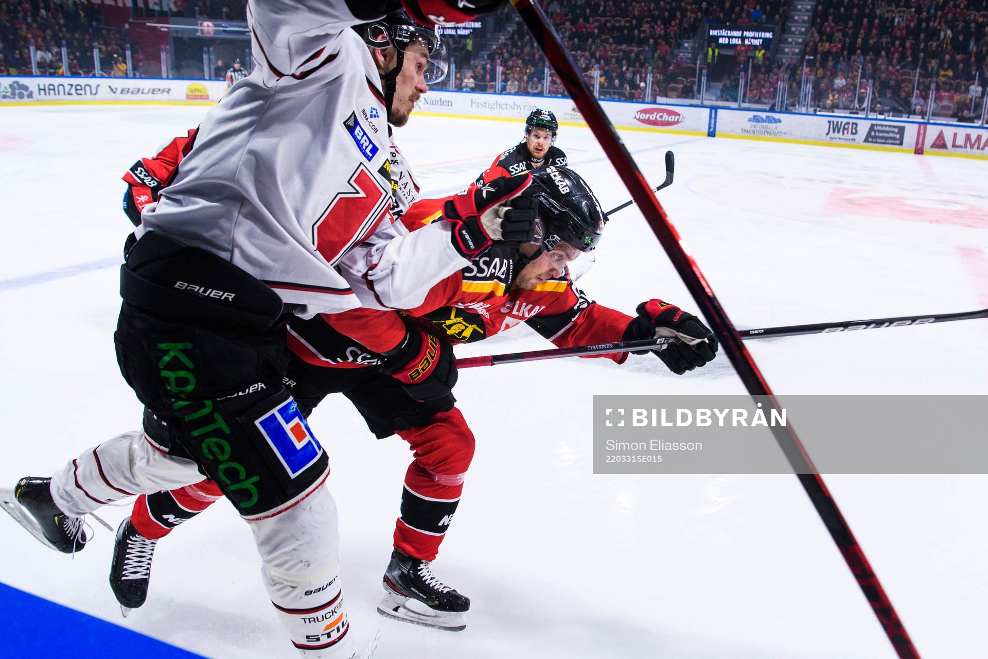 Örebros Emil Larsson och Luleås Juhani Tyrväinen