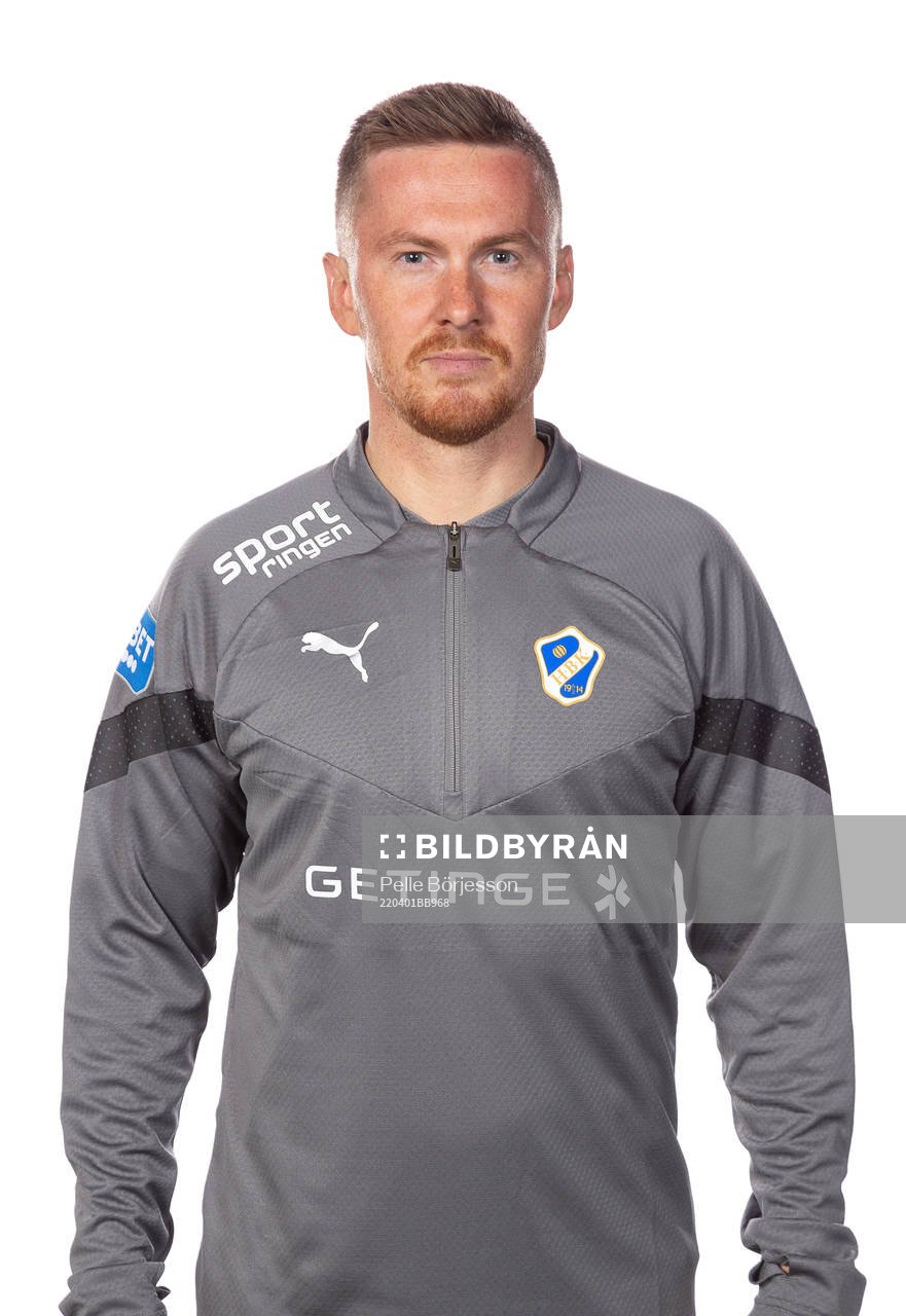Halmstads Assisterande tränare Johan Bergström