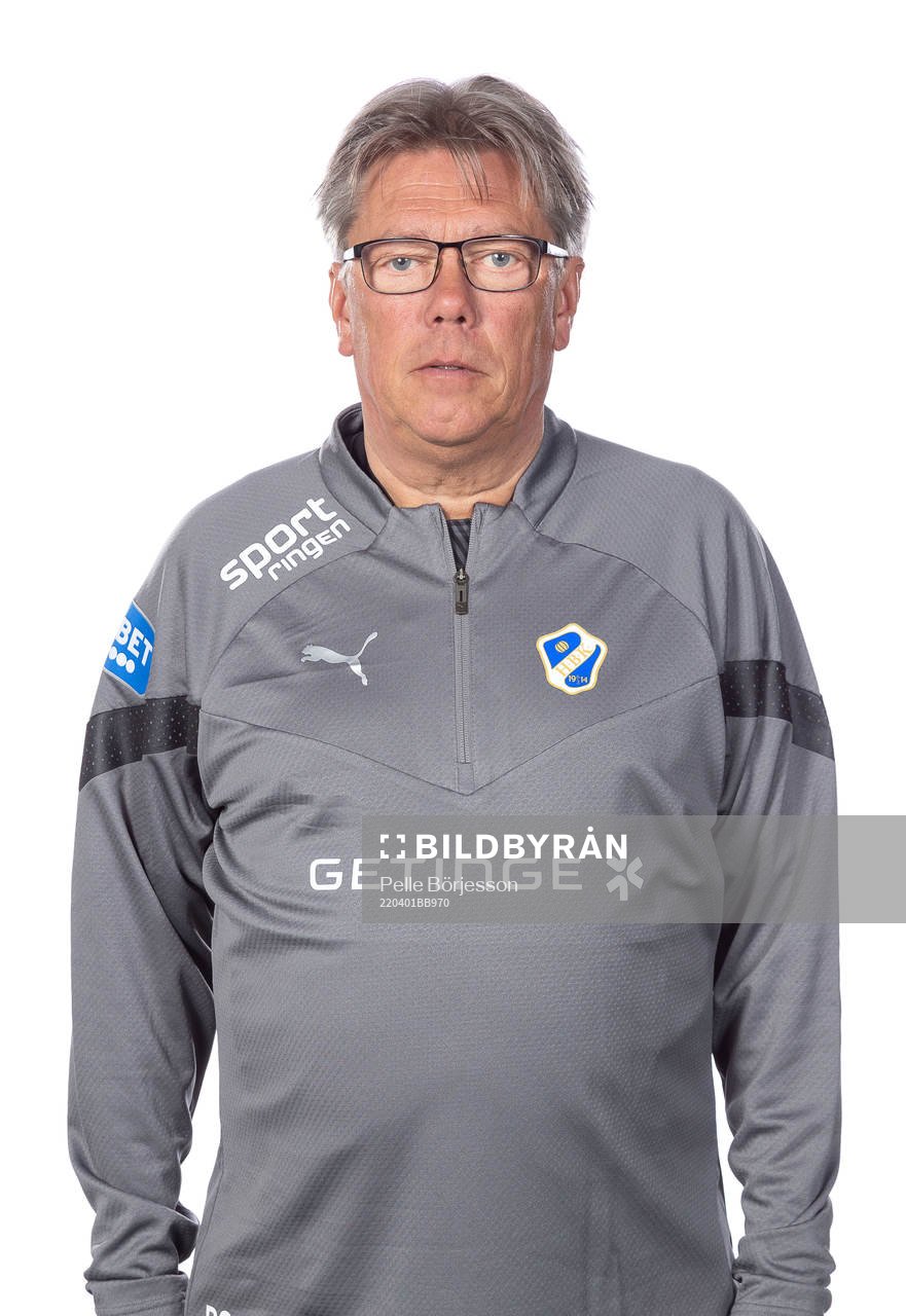 Halmstads Assisterande tränare och analytiker Per Olsson