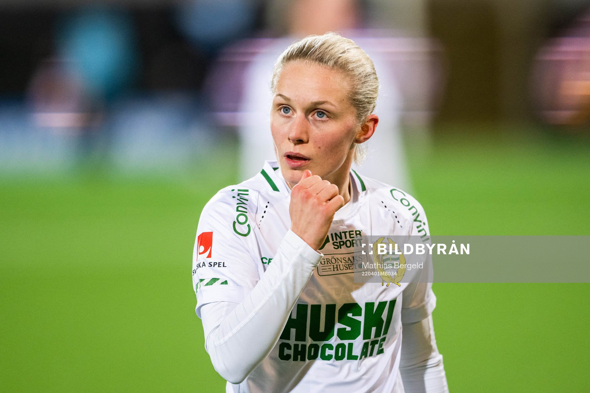 Hammarbys Emilia Larsson deppar