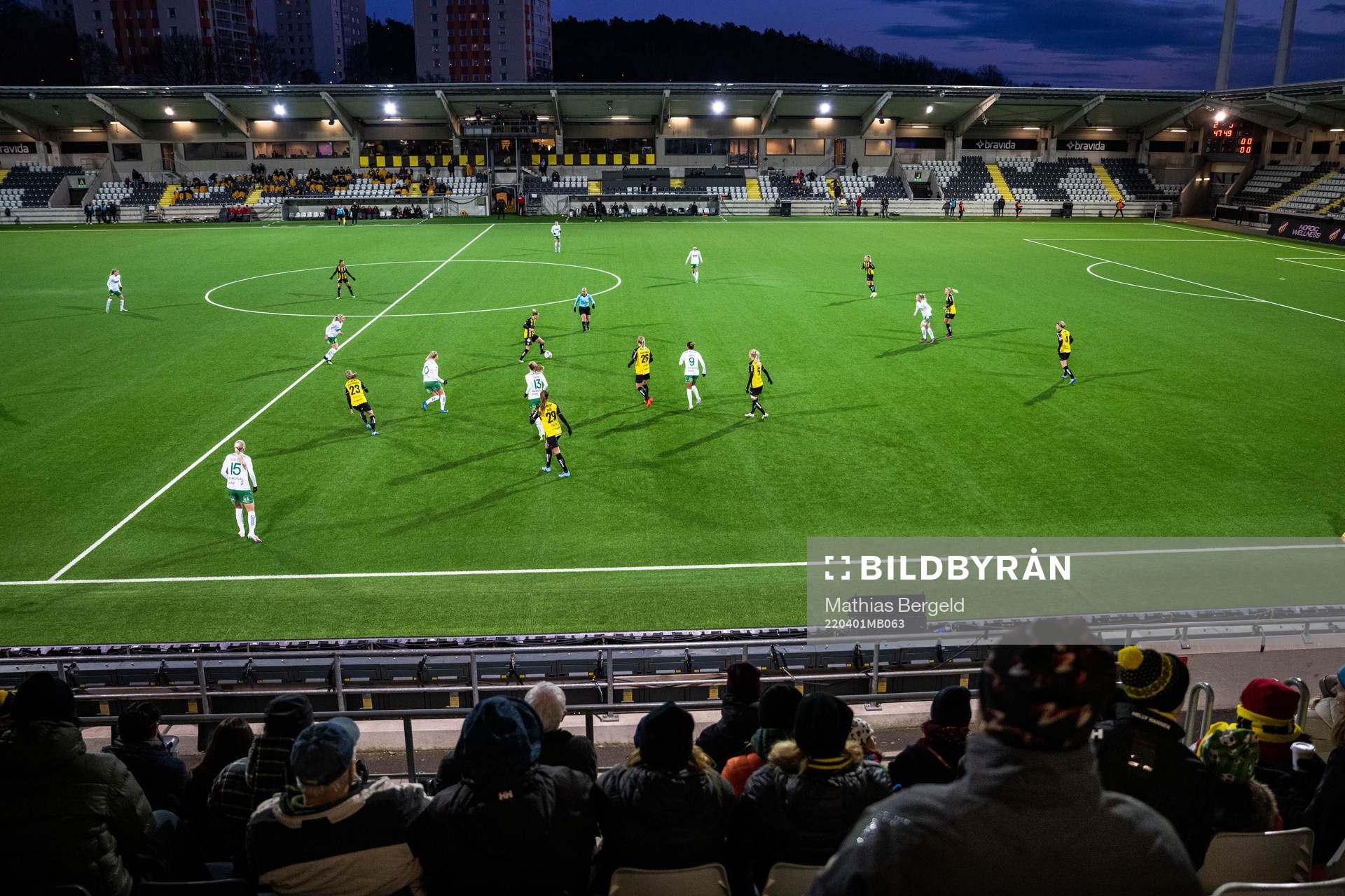 Spel på Bravida Arena