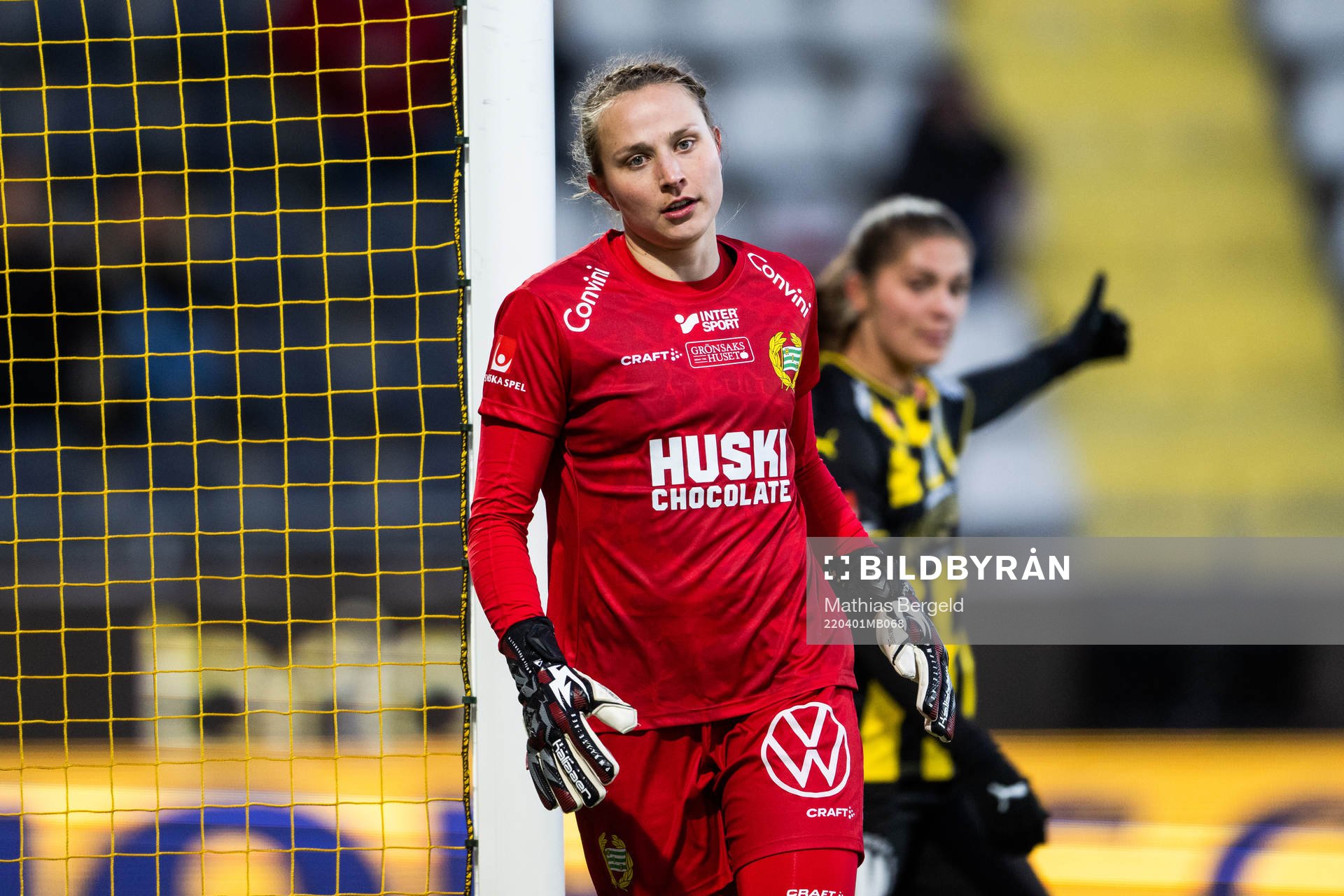 Hammarbys målvakt Anna Tamminen