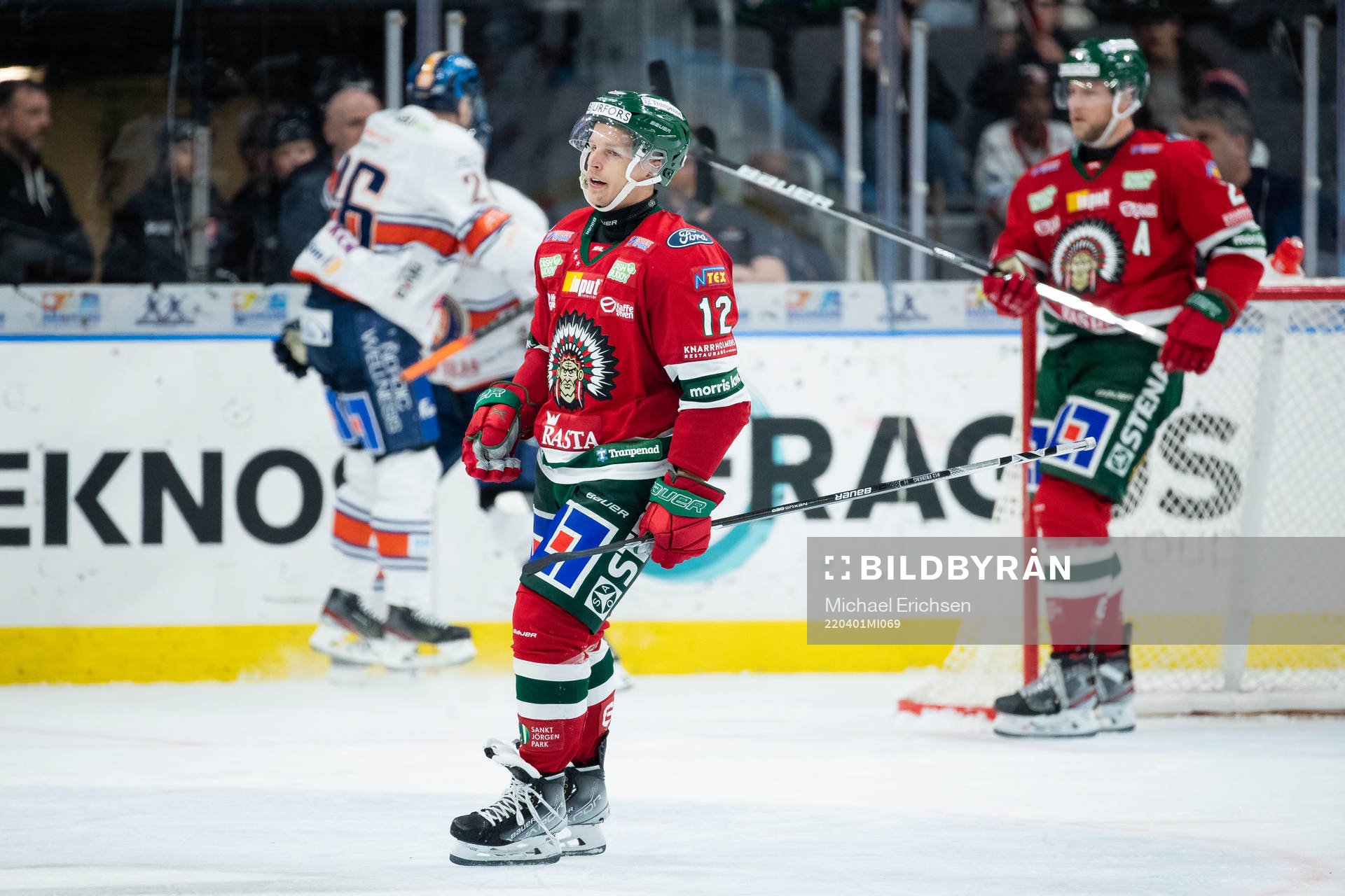 Frölundas Max Friberg deppar