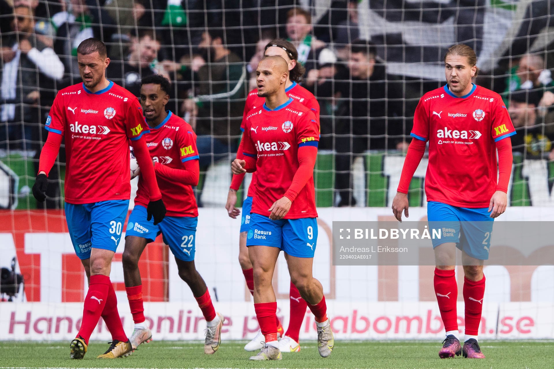 Helsingborgs spelare deppar