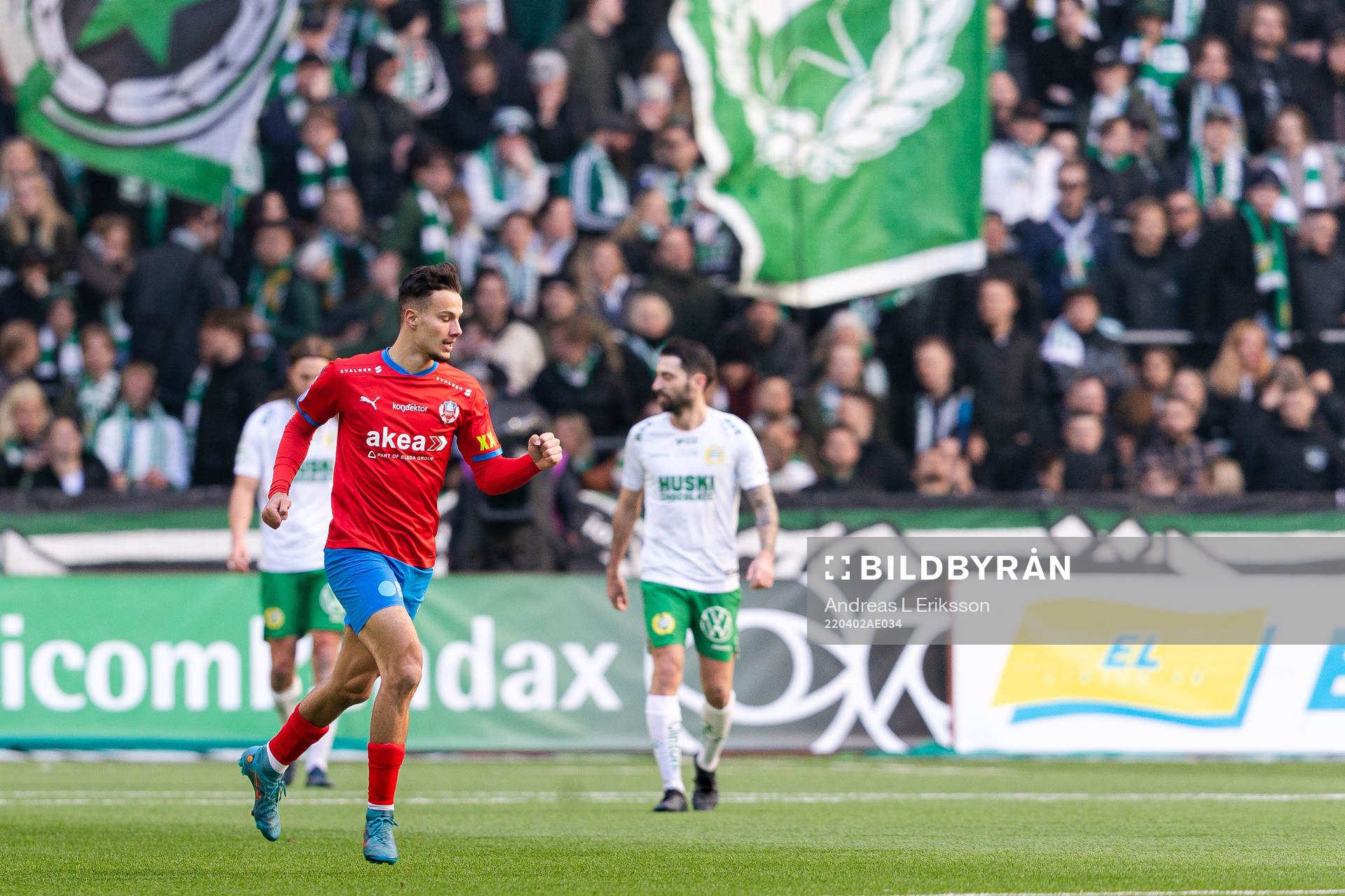 Helsingborgs Assad Al Hamlawi jublar