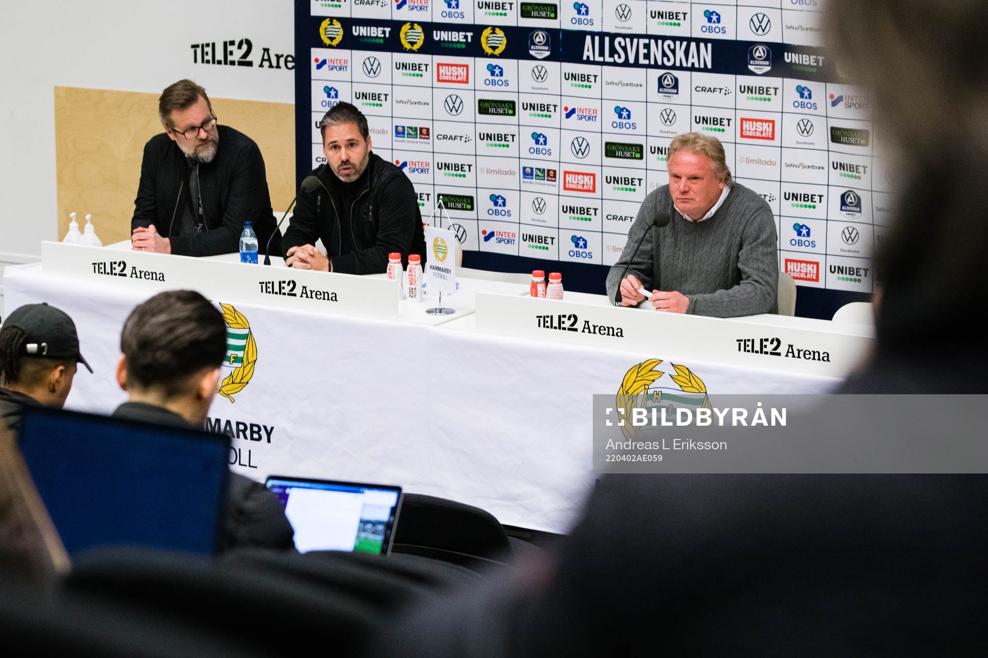 Hammarbys tränare Martí Cifuentes och Helsingborgs