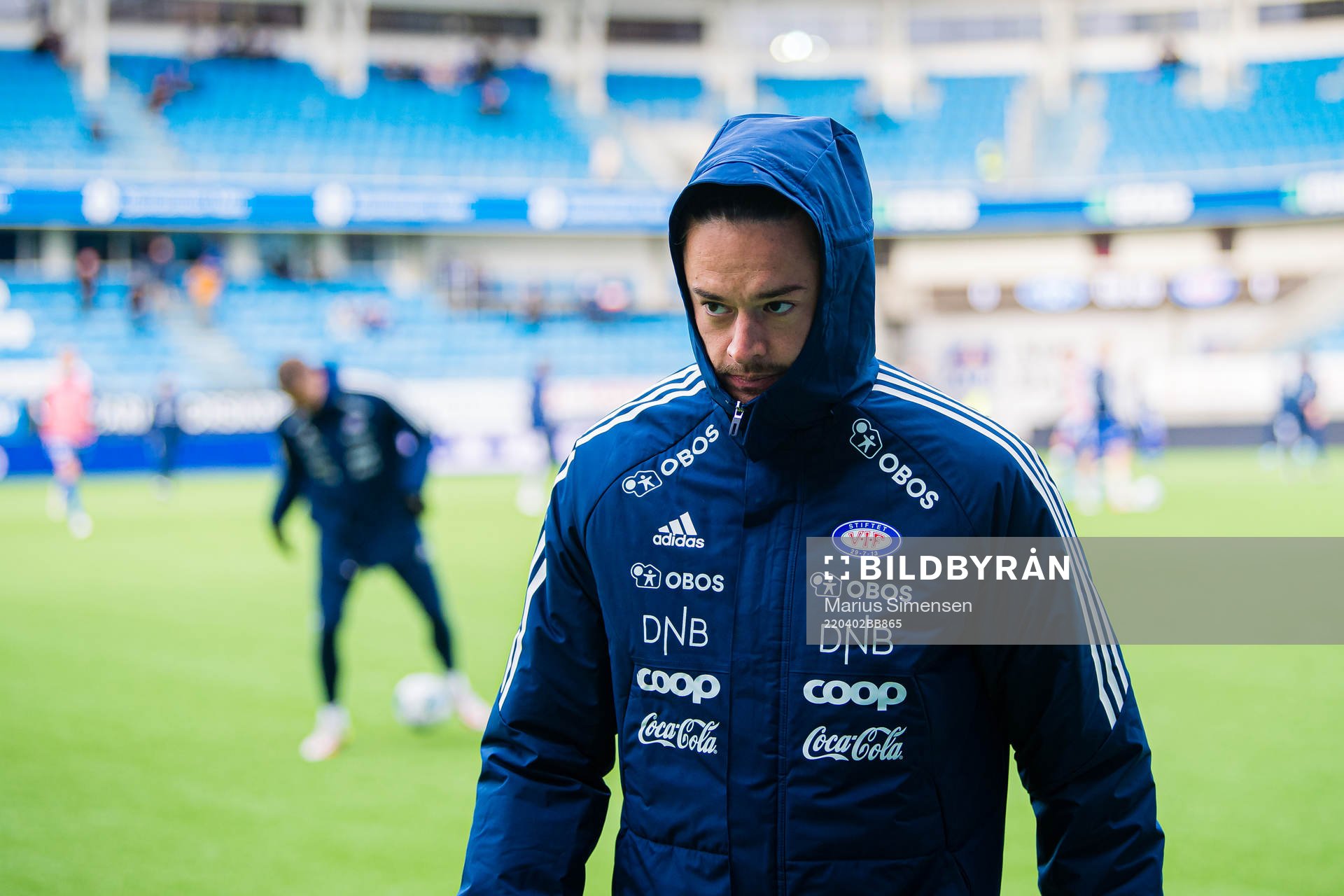 Amor Yonas Layouni of Vålerenga ahead of the Eliteserien match between Molde and Vålerenga on April 2, 2022 in Molde.