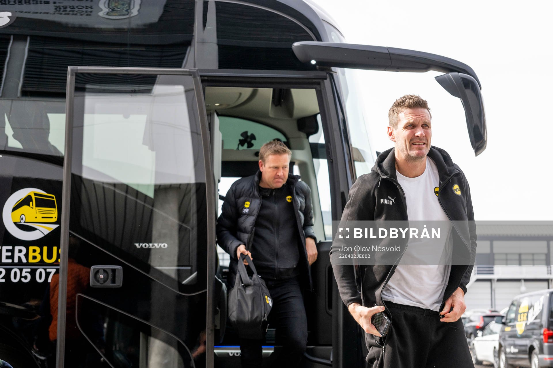 Frode Kippe of Lillestrøm arrives