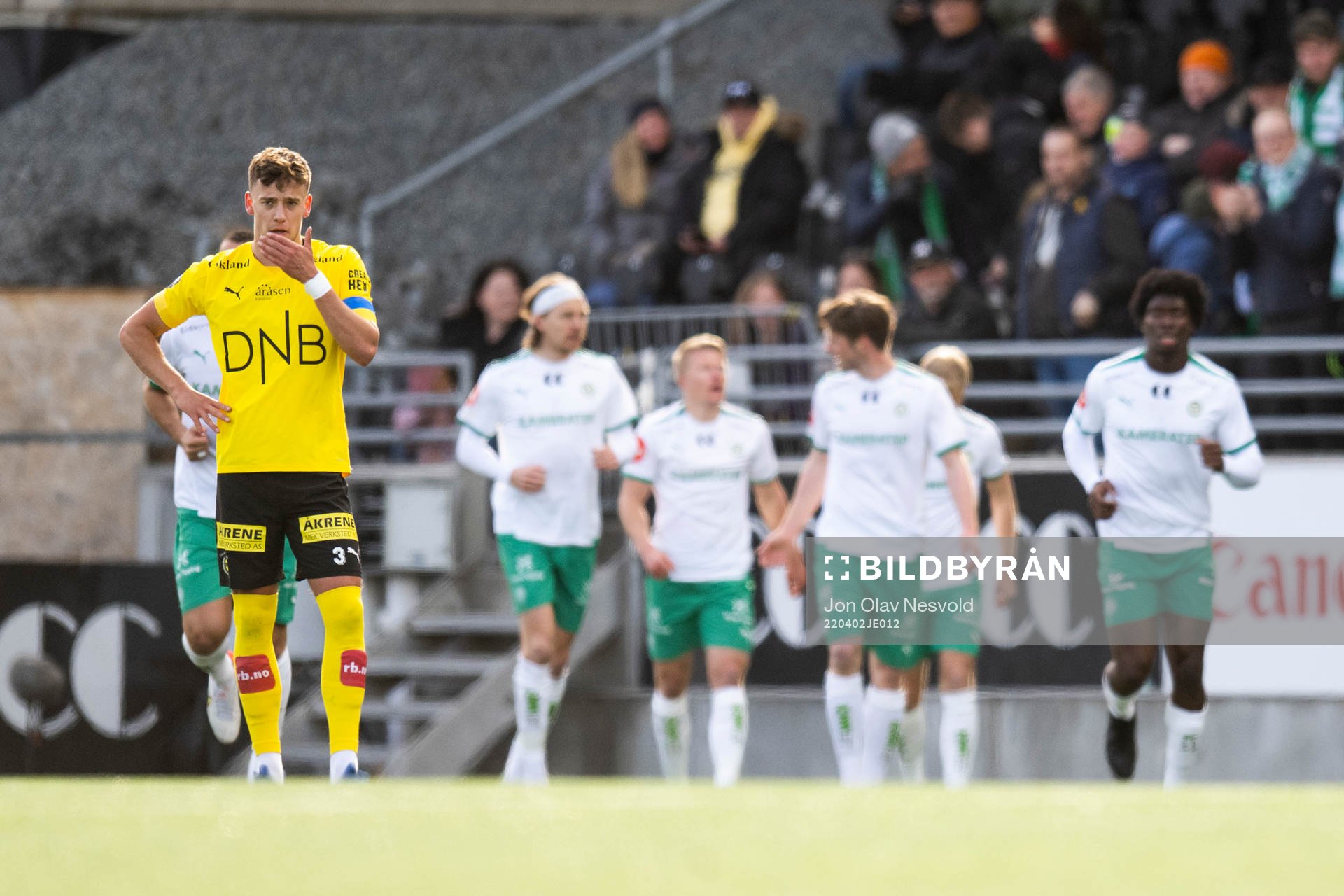 Colin Rösler of Lillestrøm looks dejected