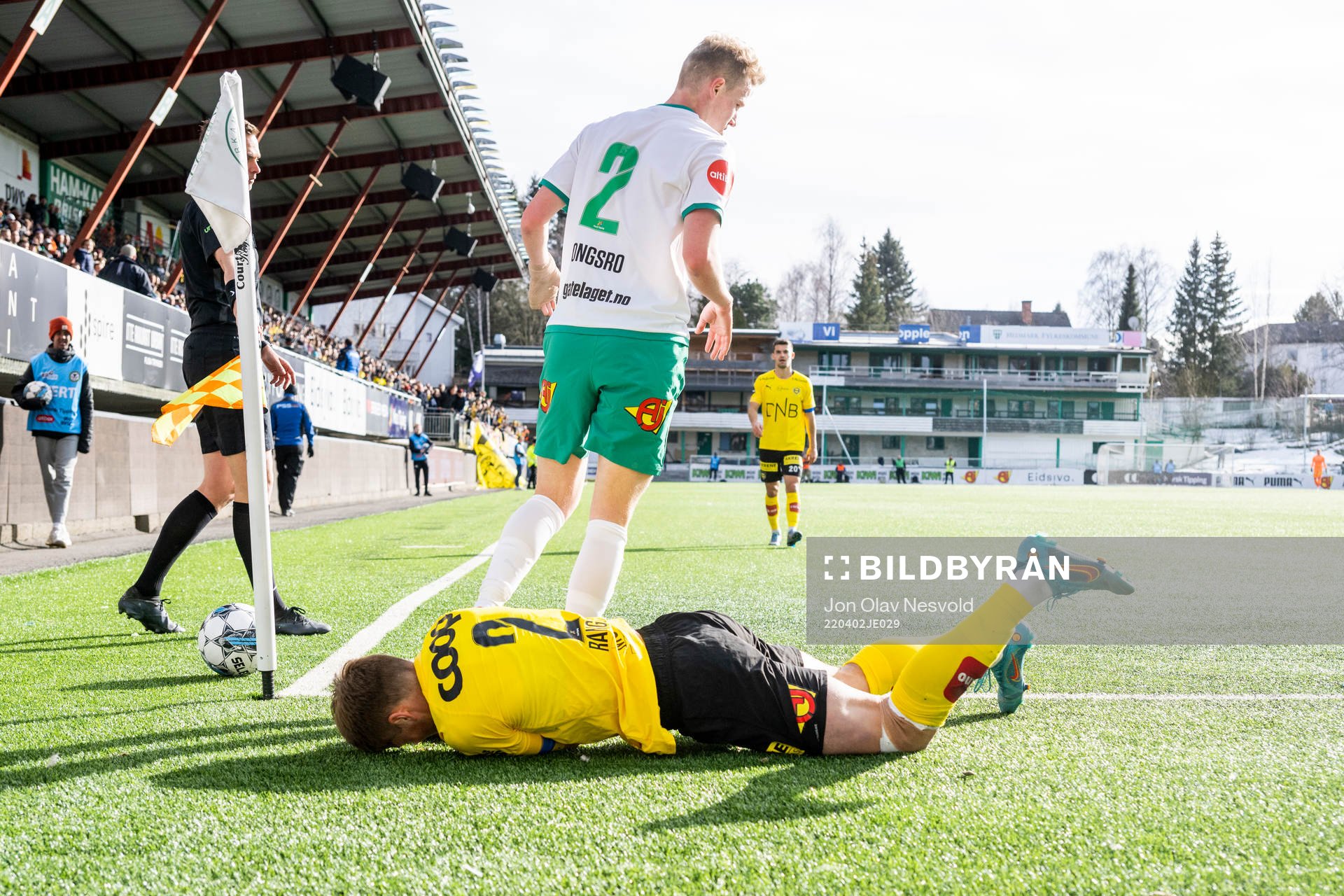 Lars Mogstad Ranger of Lillestrøm and Vegard Kongsro of