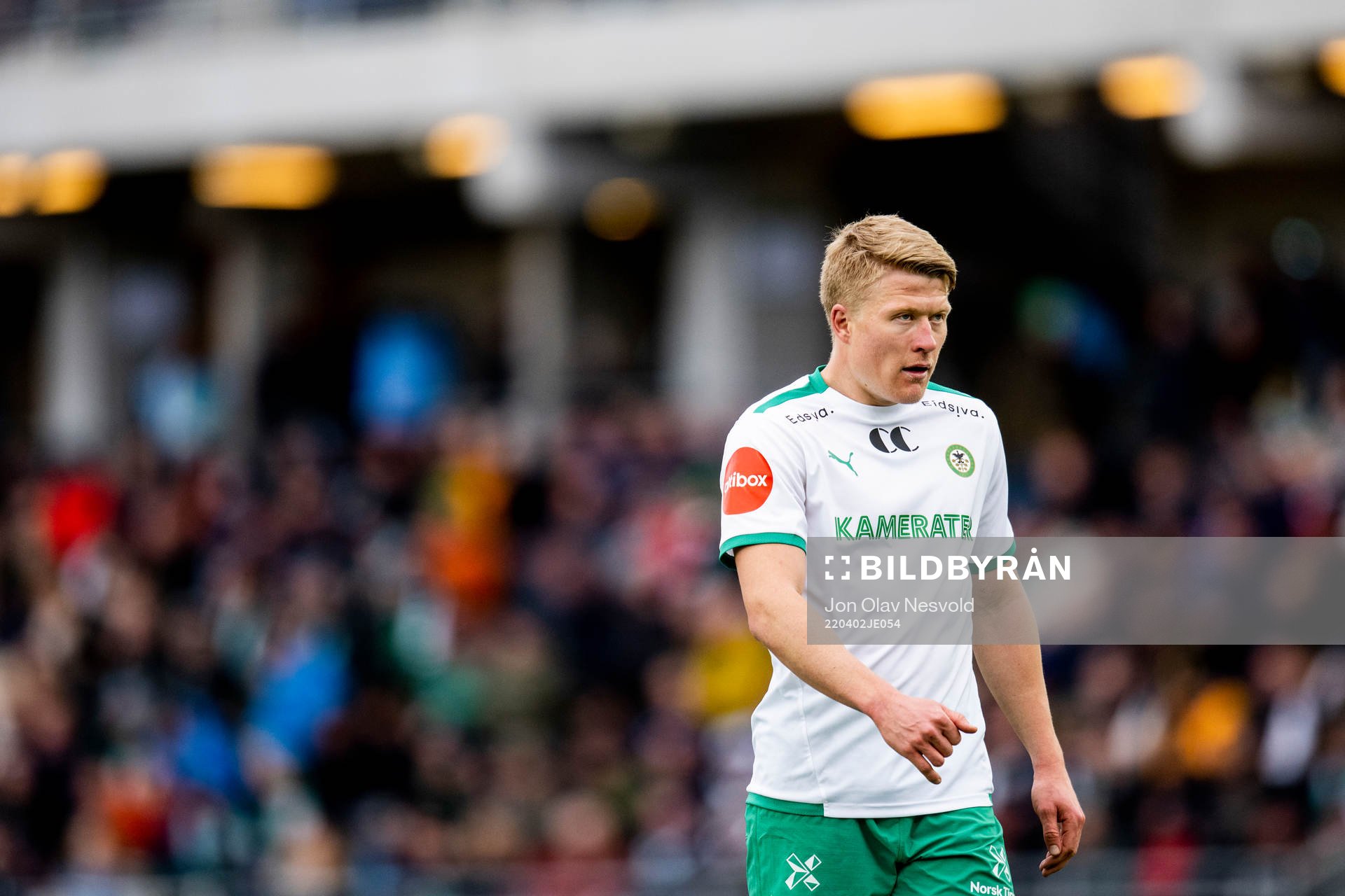Kristian Eriksen of HamKam looks dejected