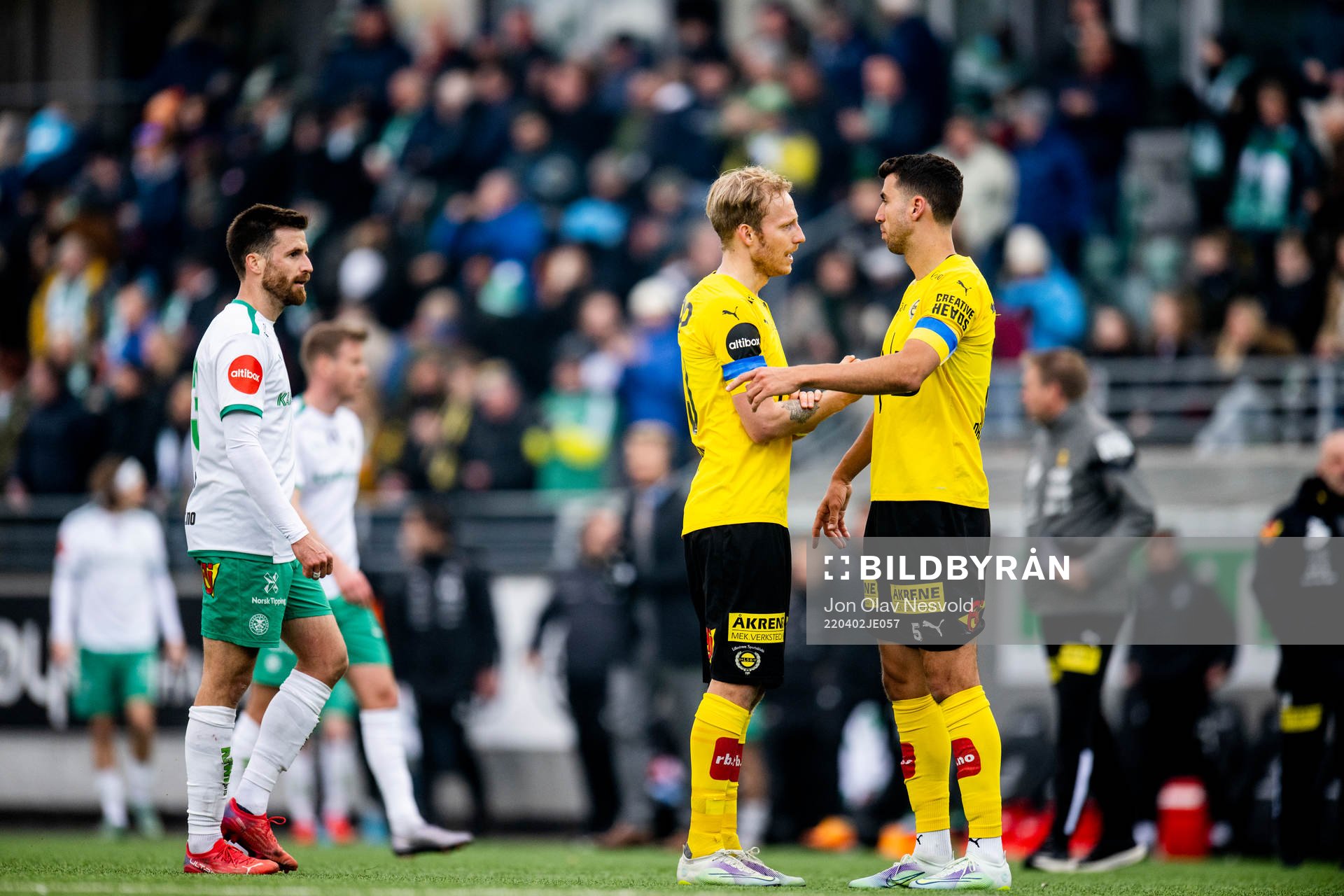 Gjermund Åsen and Vetle Winger Dragsnes of Lillestrøm