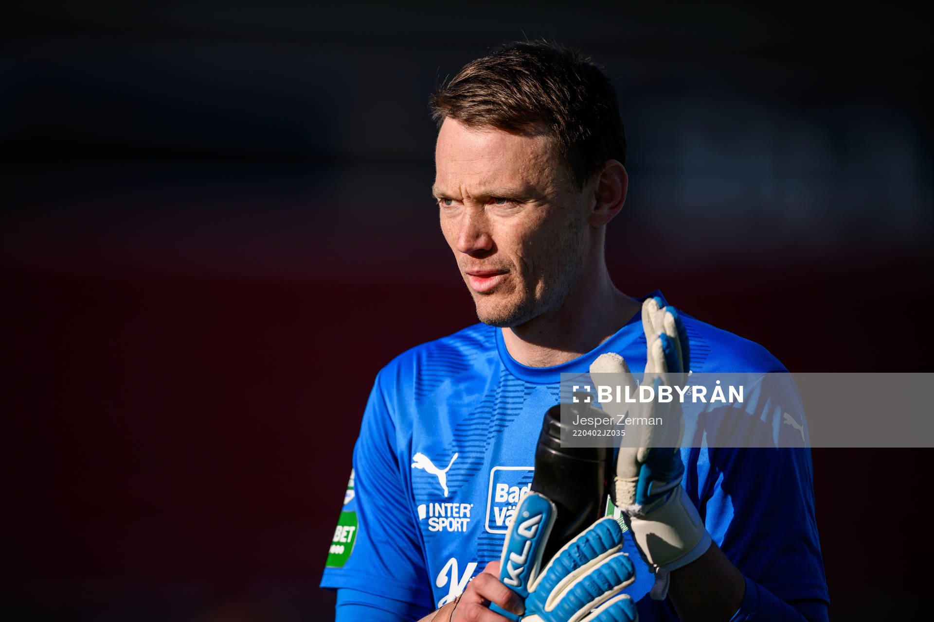 Västerås målvakt Anton Fagerström deppar