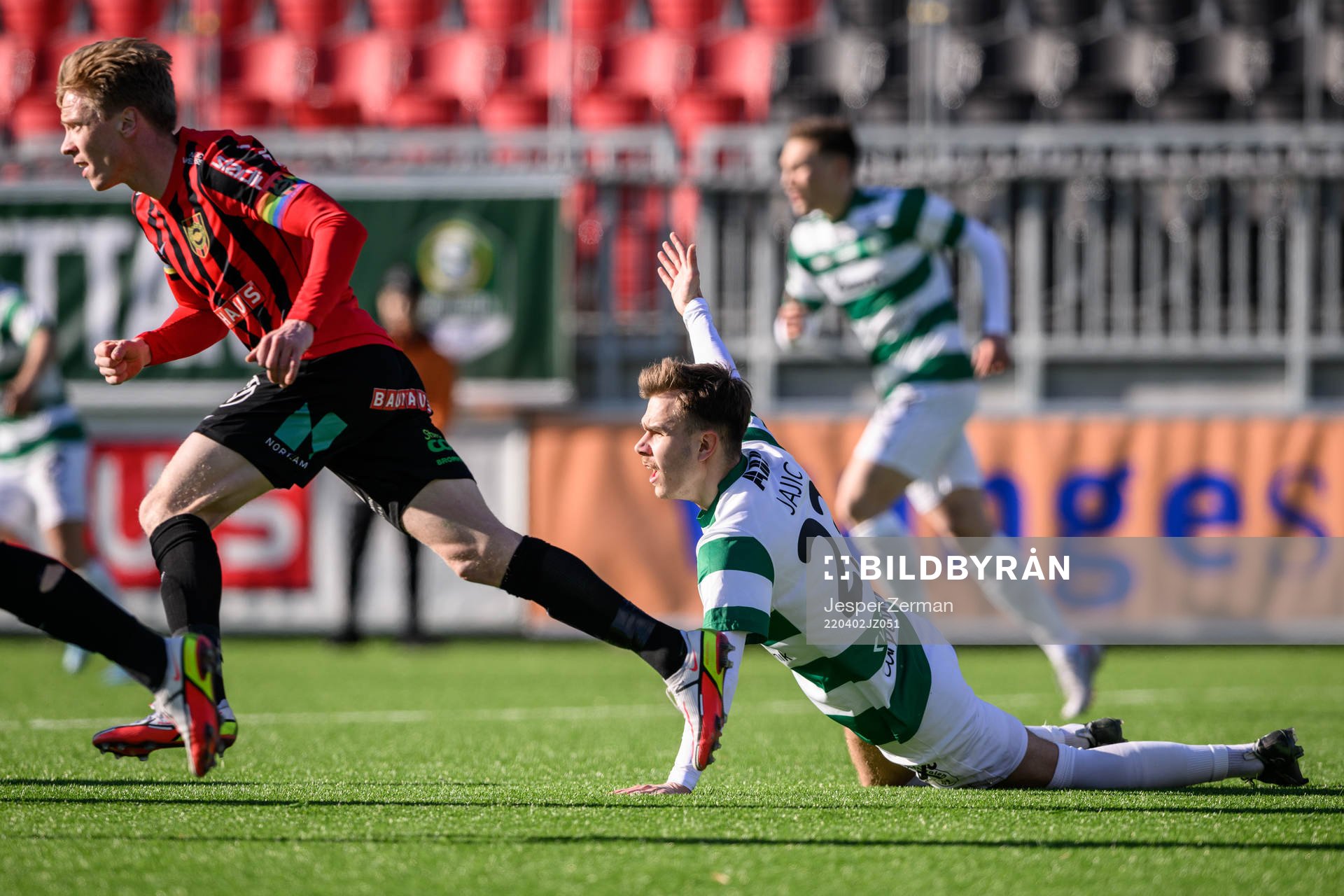Västerås Dusan Jajic reagerar