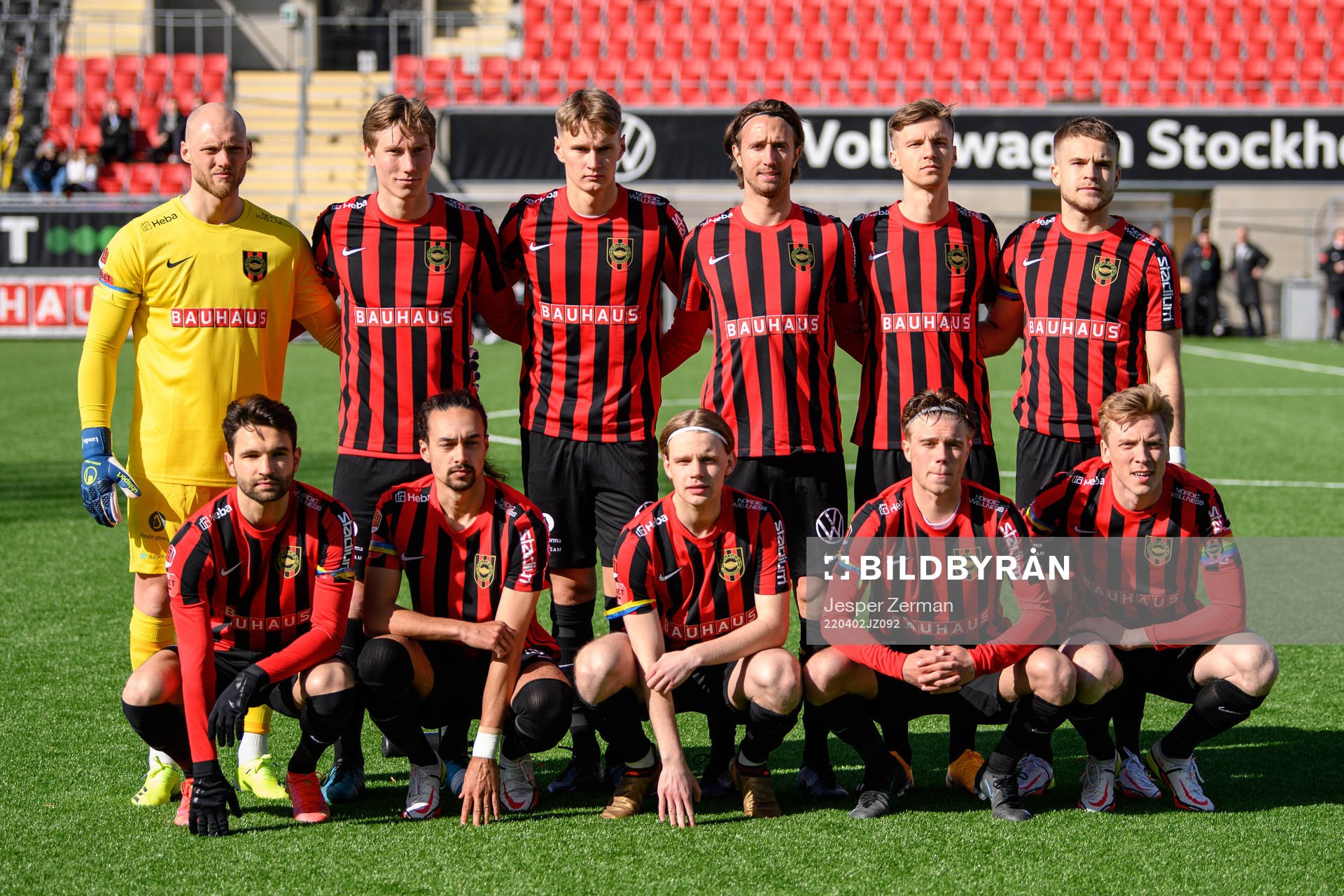 Brommapojkarnas startelva