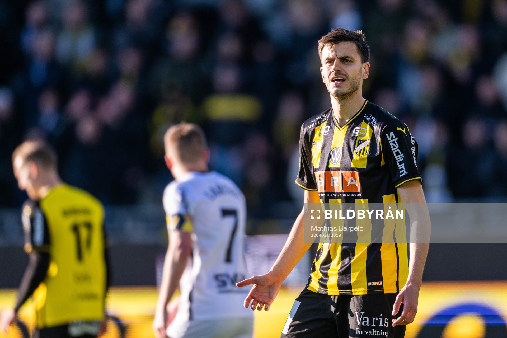 Häckens Alexander Jeremejeff reagerar