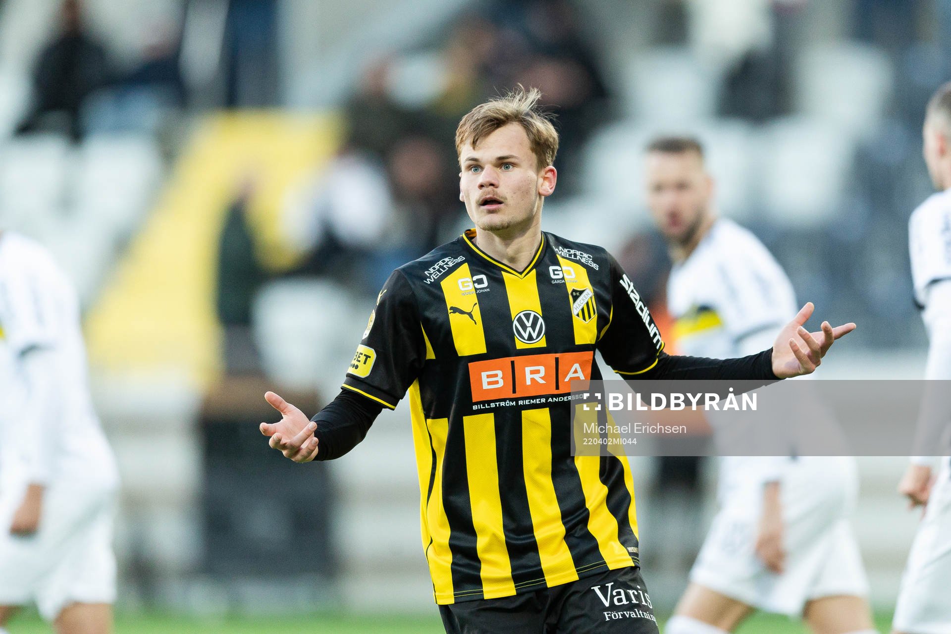 Häckens Oscar Uddenäs reagerar