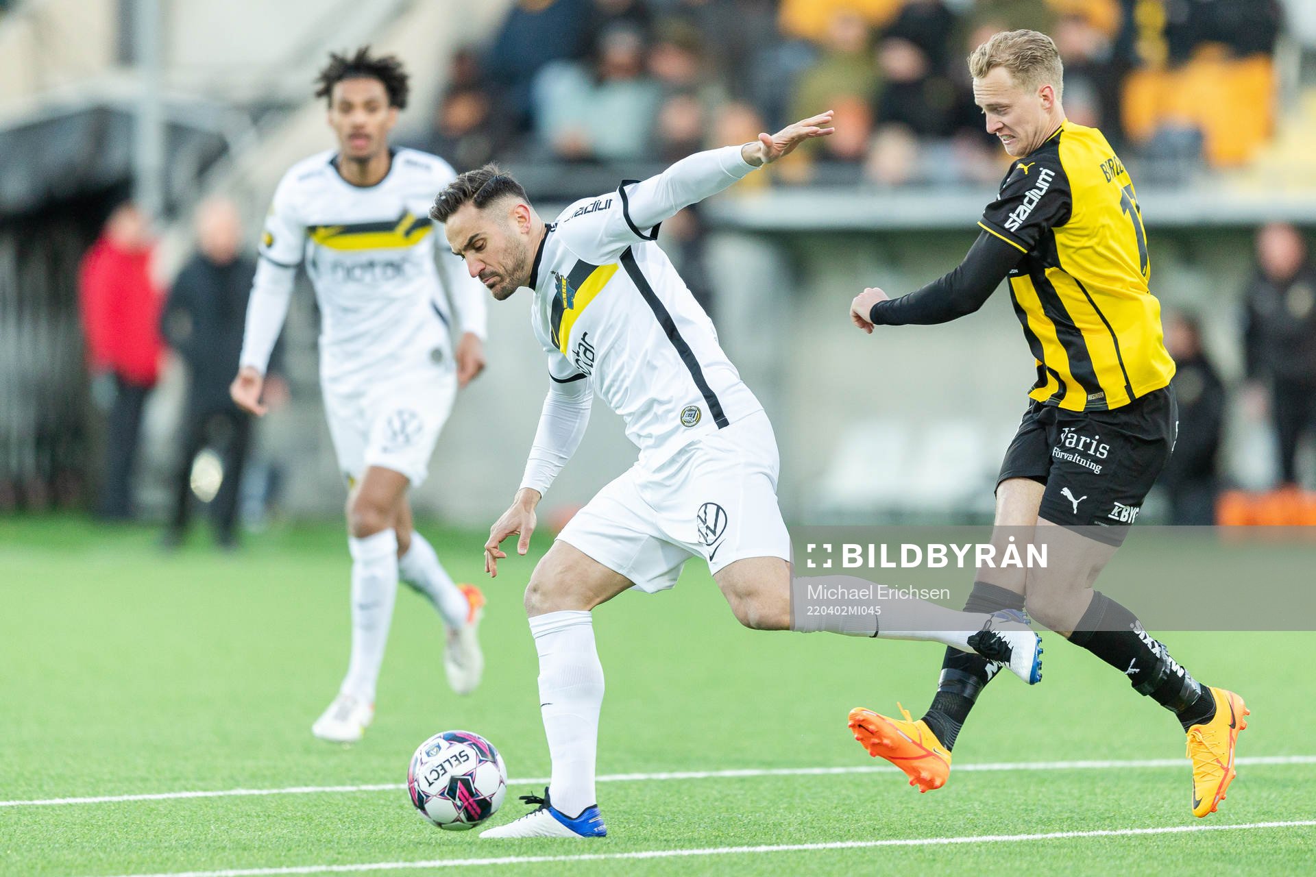 s Sotirios Papagiannopoulos och Häckens Gustav Berggren