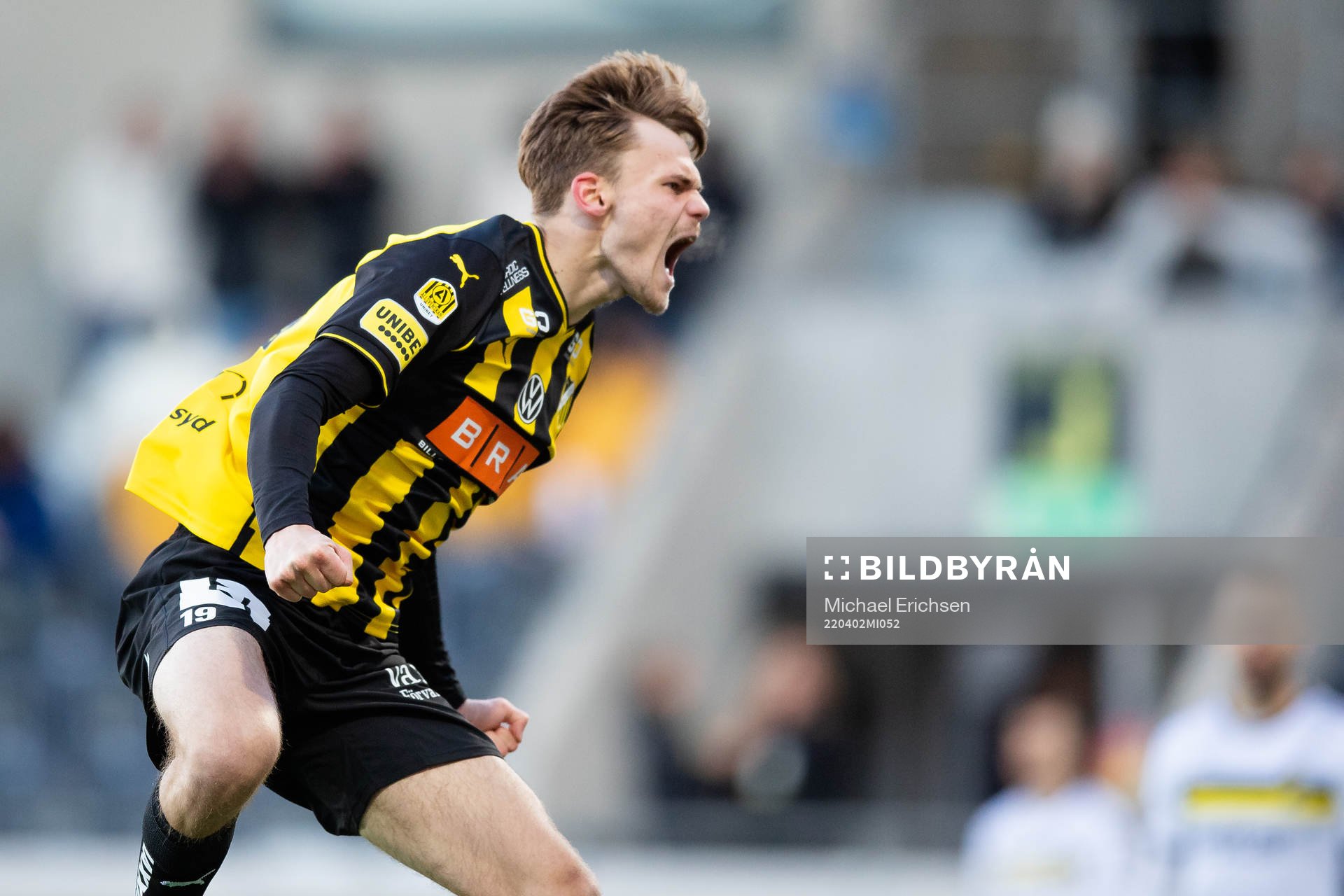 Häckens Oscar Uddenäs jublar