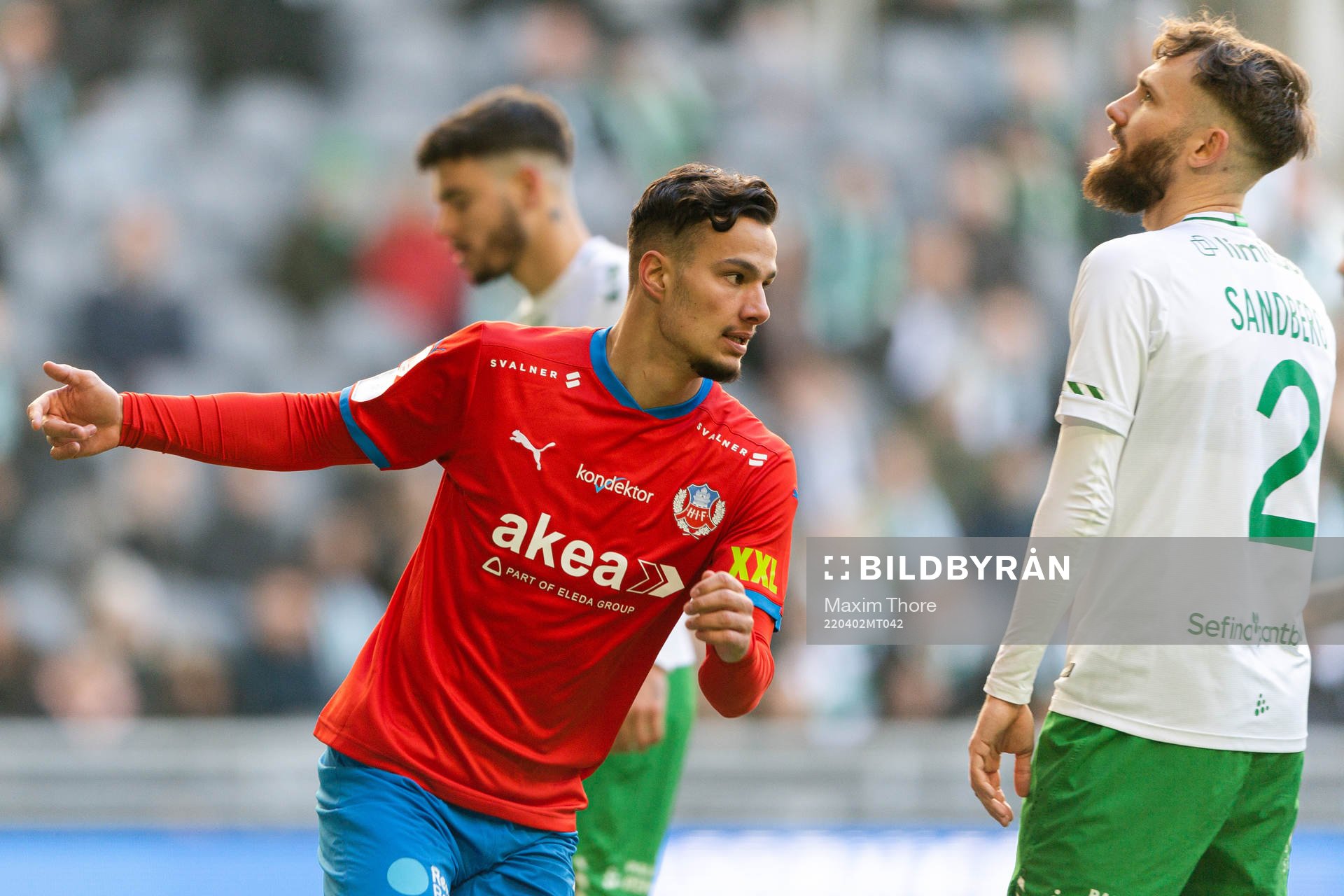 Helsingborgs Assad Al Hamlawi jublar