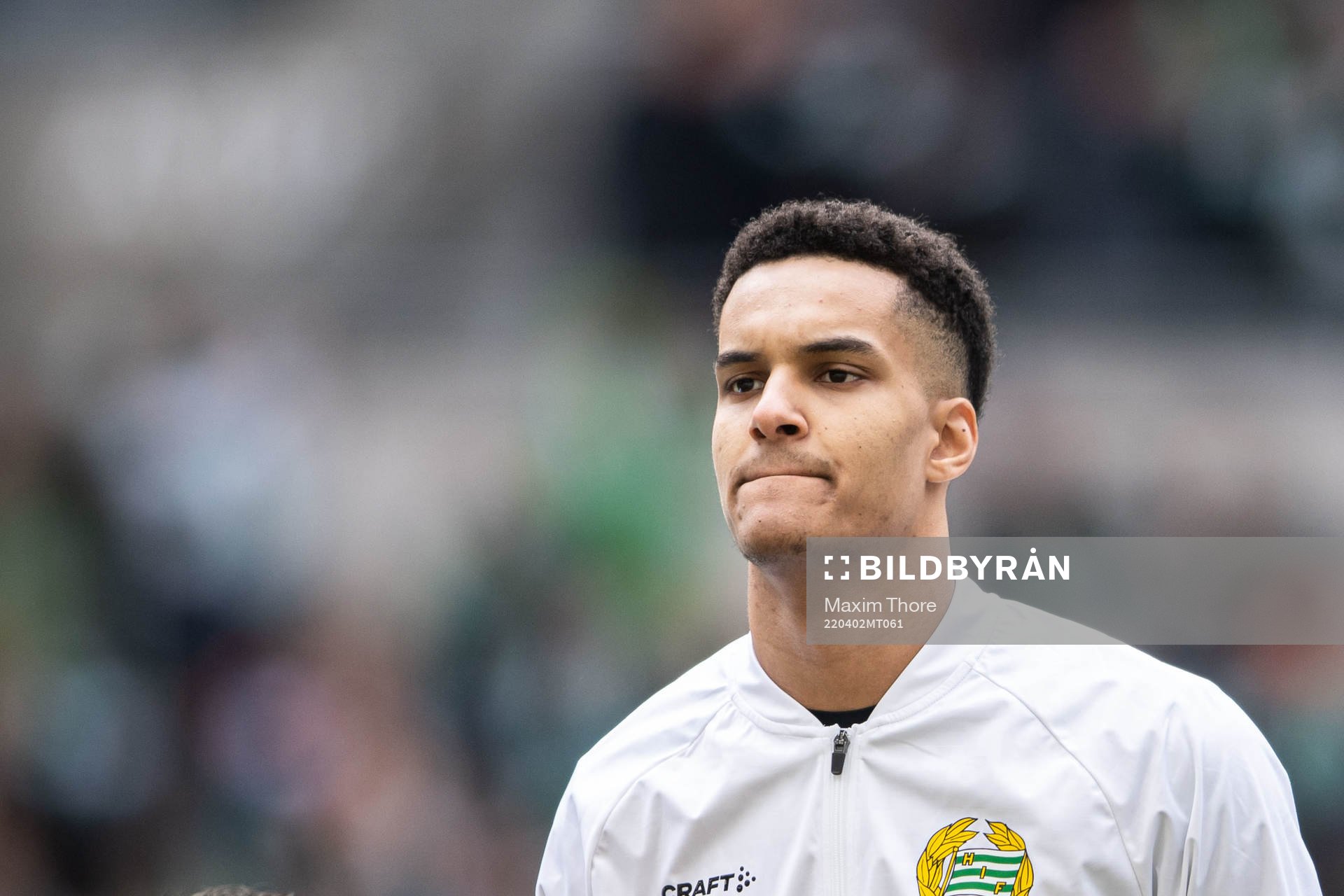 Hammarbys målvakt Oliver Dovin