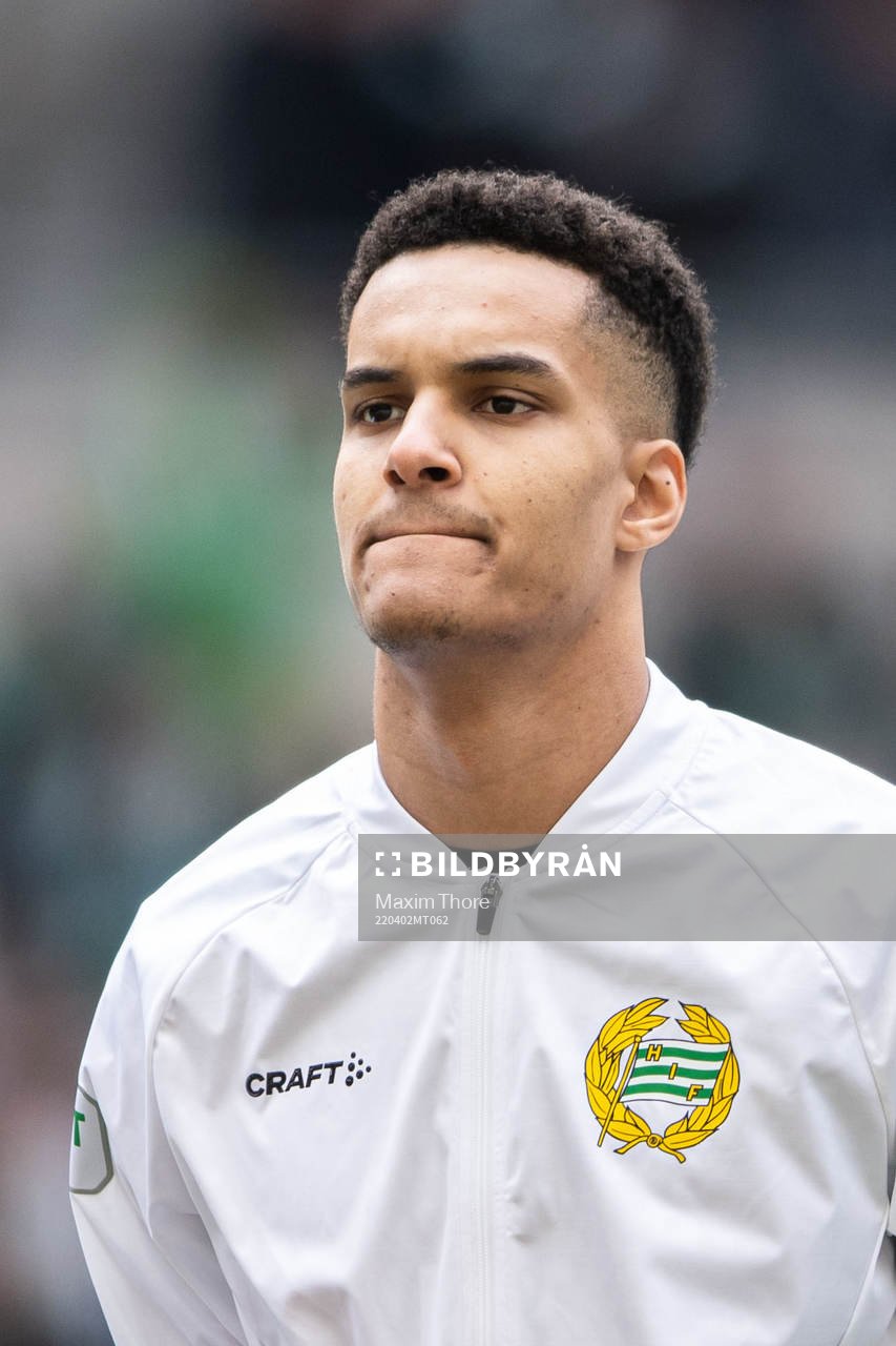 Hammarbys målvakt Oliver Dovin