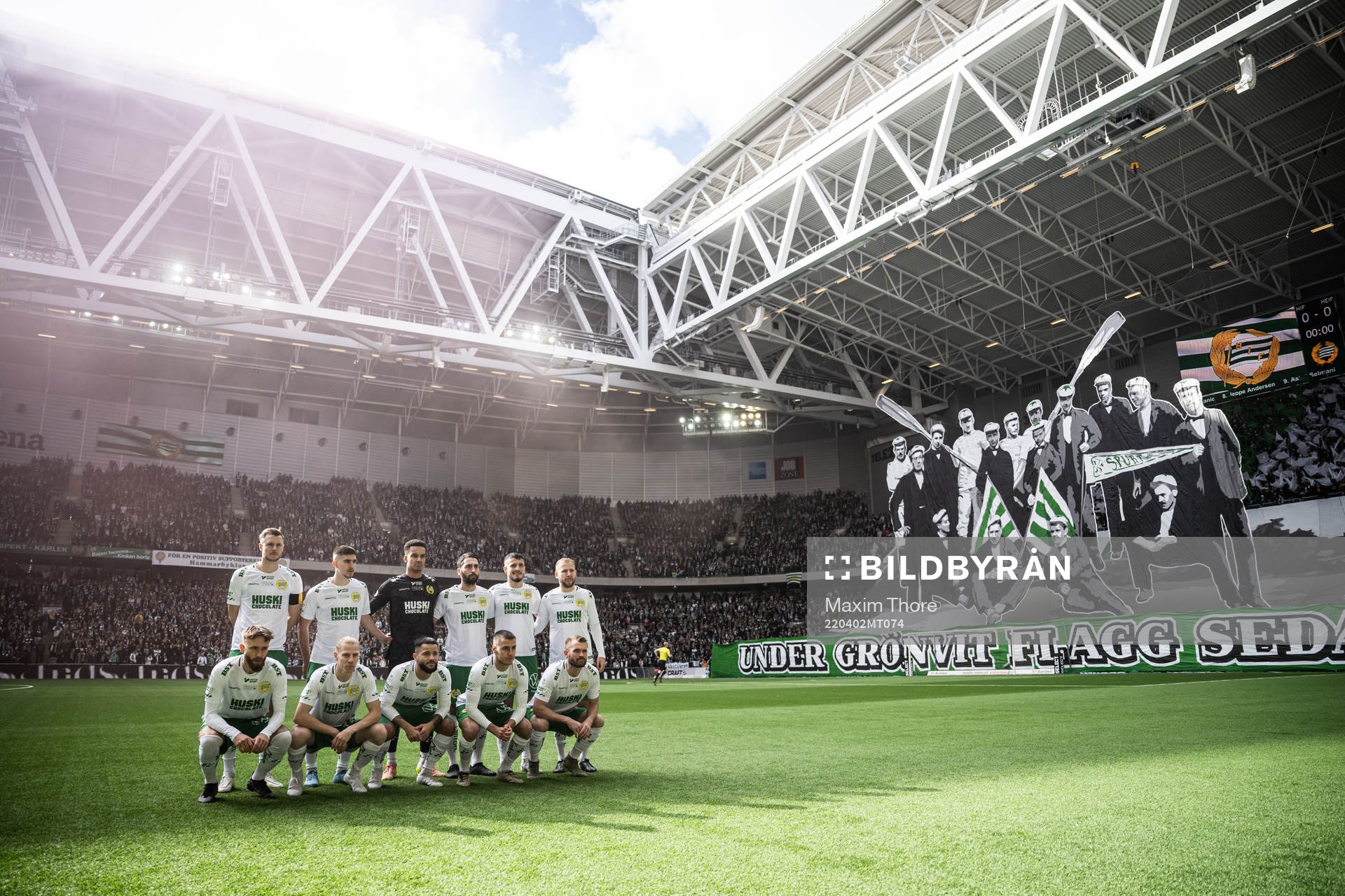 Hammarbys Richard Magyar, Mayckel Lahdo, målvakt Oliver