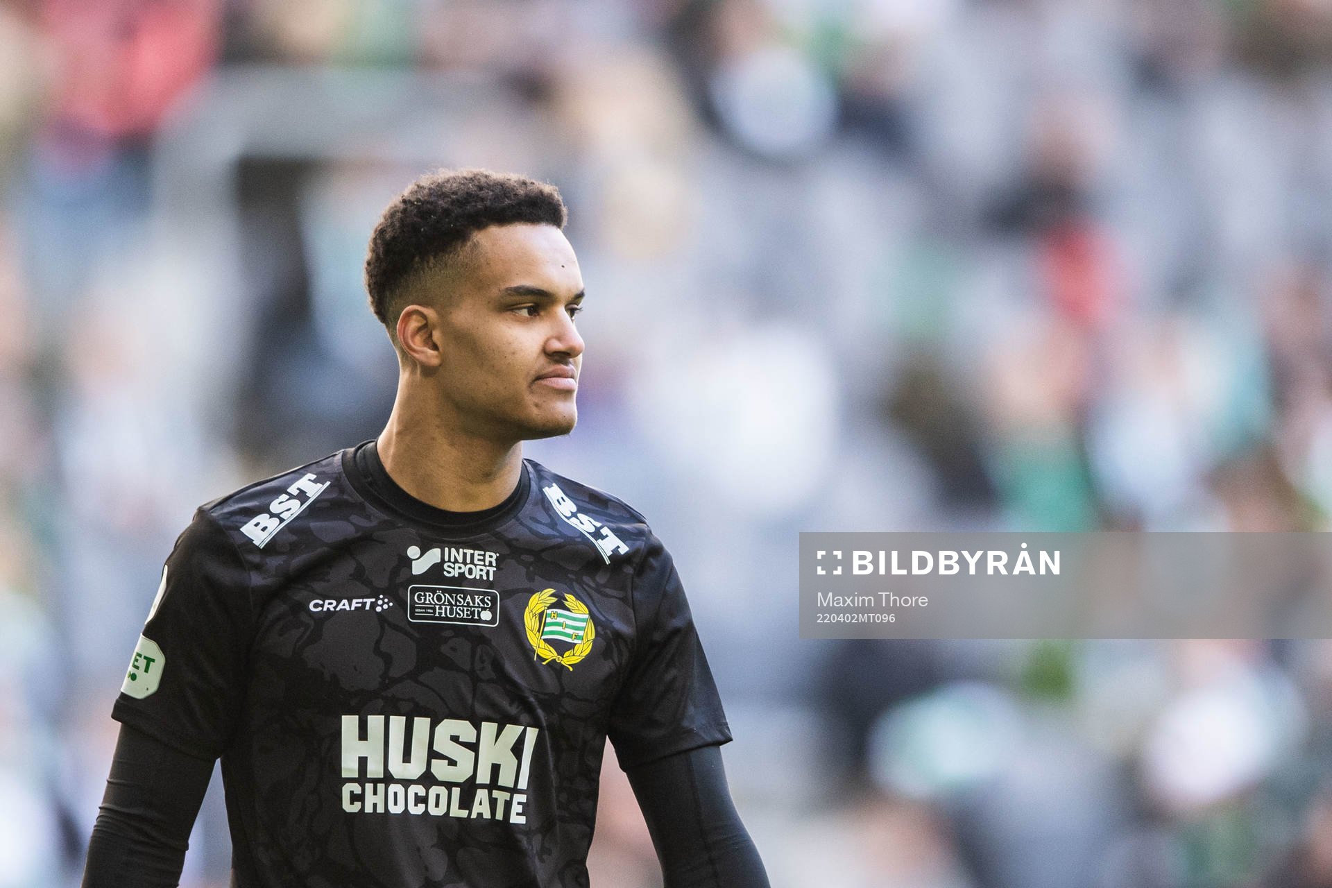 Hammarbys målvakt Oliver Dovin