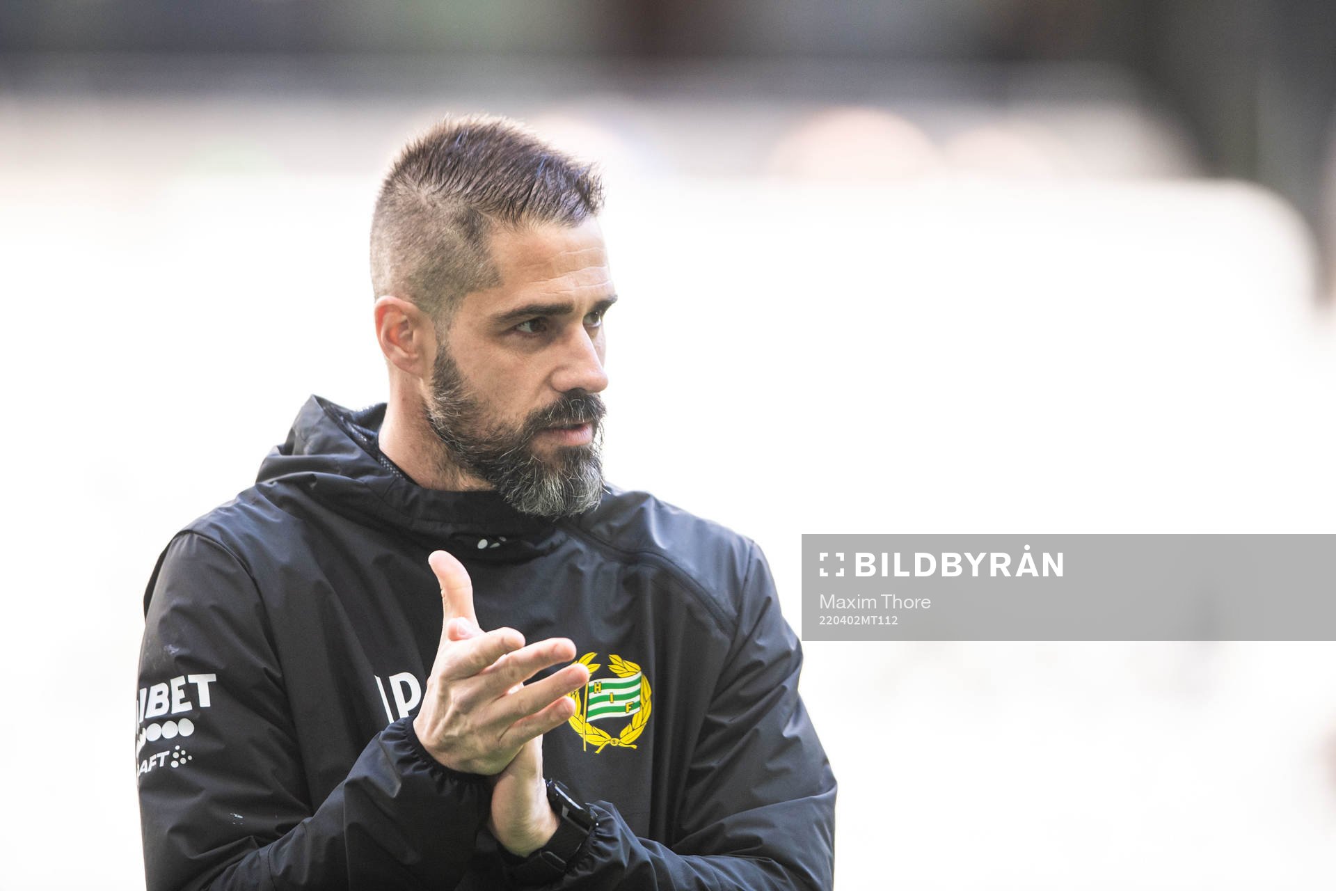 Hammarbys assisterande tränare Ivan Piñol Zoroa