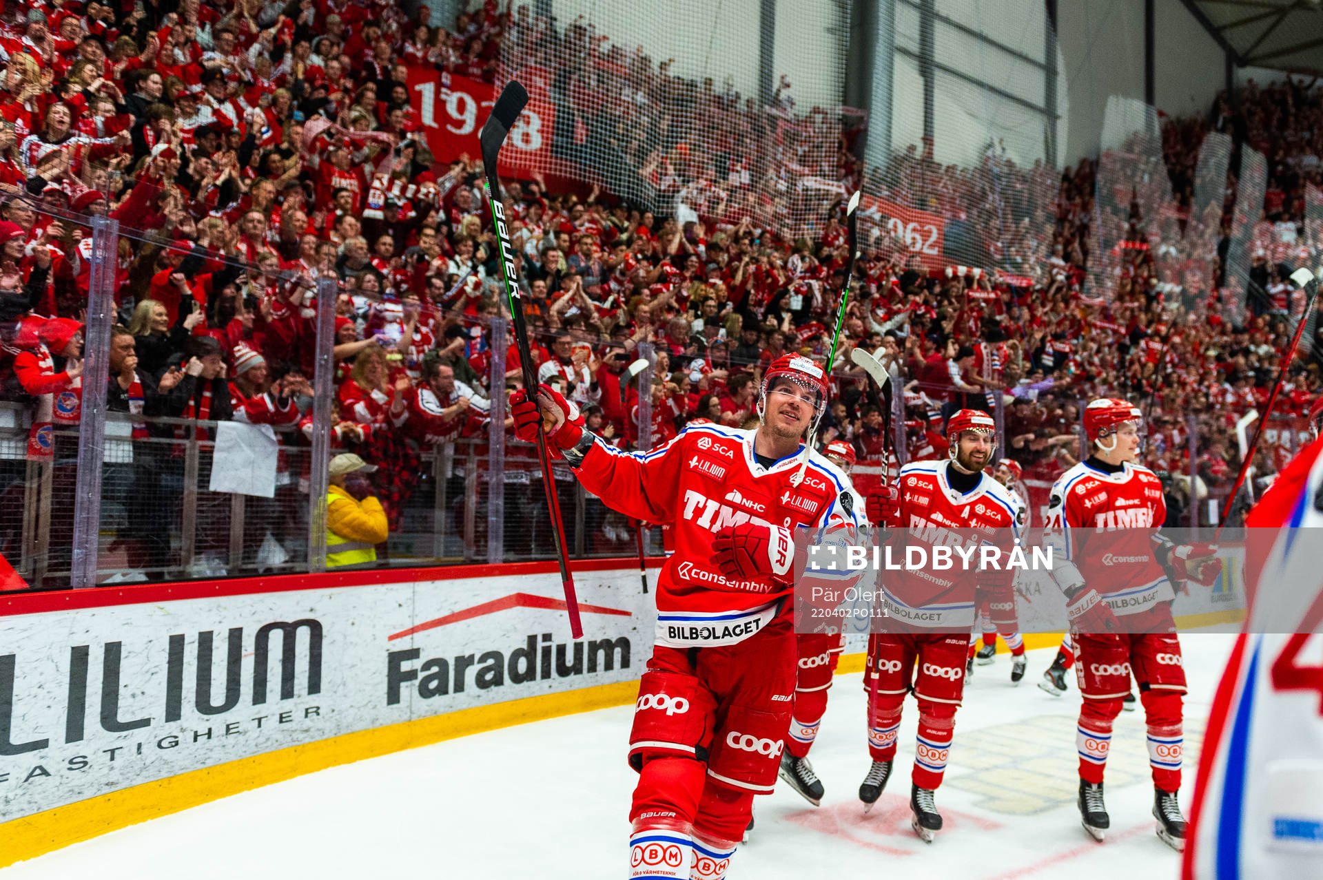 Timrås Morten Madsen jublar
