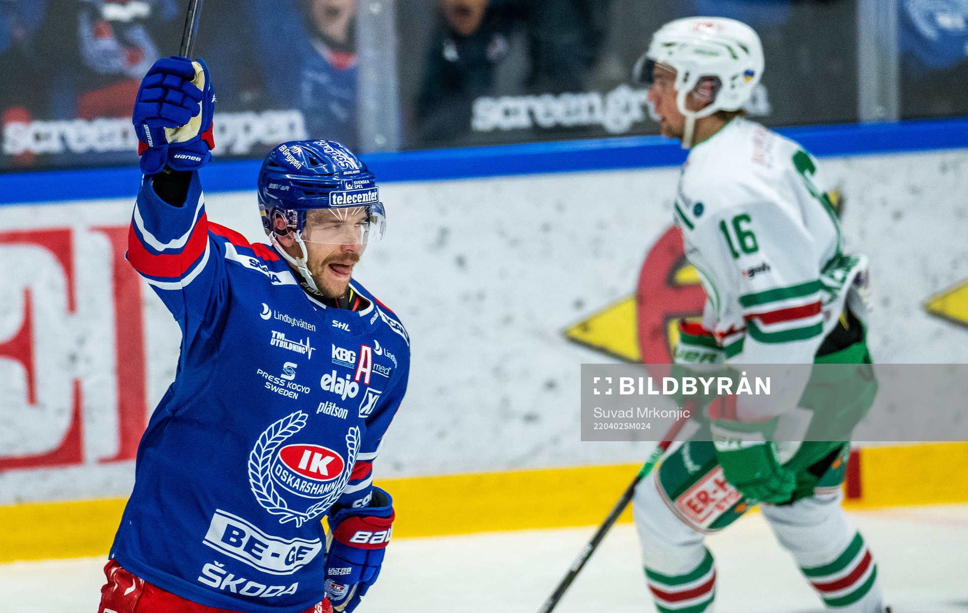 Oskarshamns Brian Cooper jublar