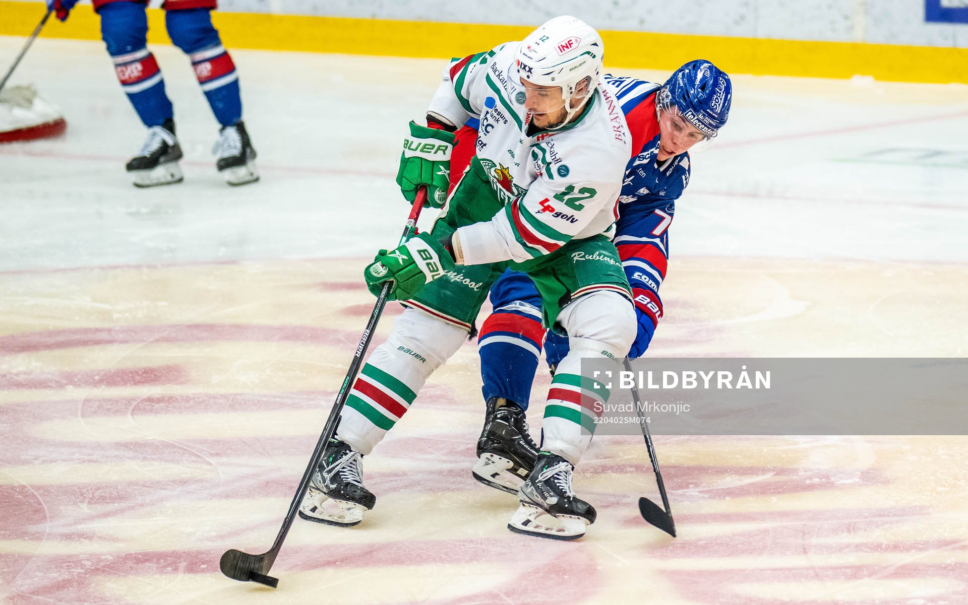 Rögles Brady Ferguson och Oskarshamns Emil Martinsen