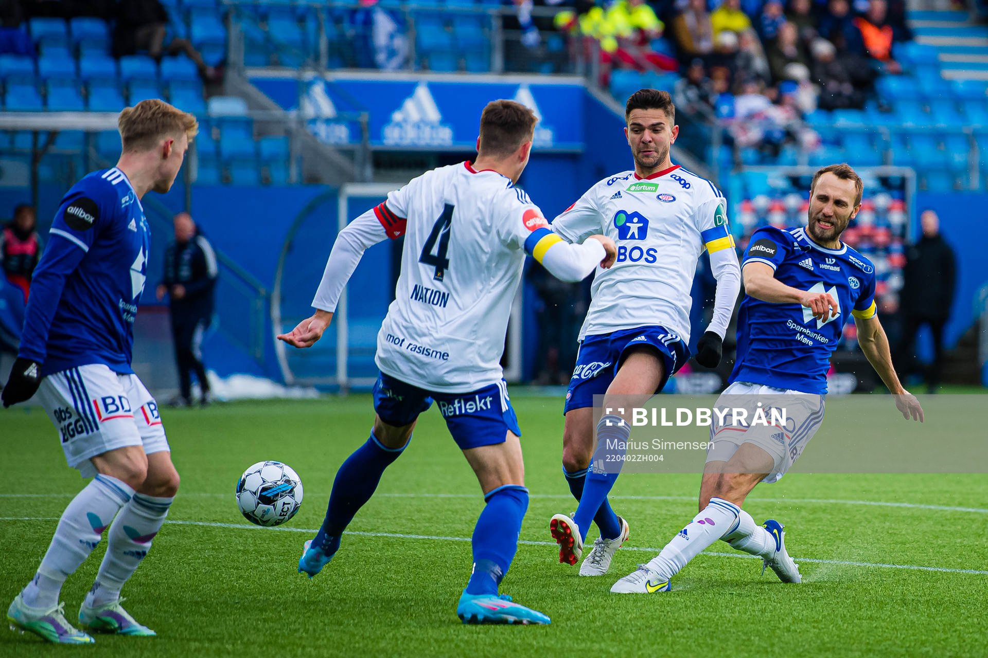 Fredrik Oldrup Jensen of Vålerenga and Magnus Wolff Eikrem