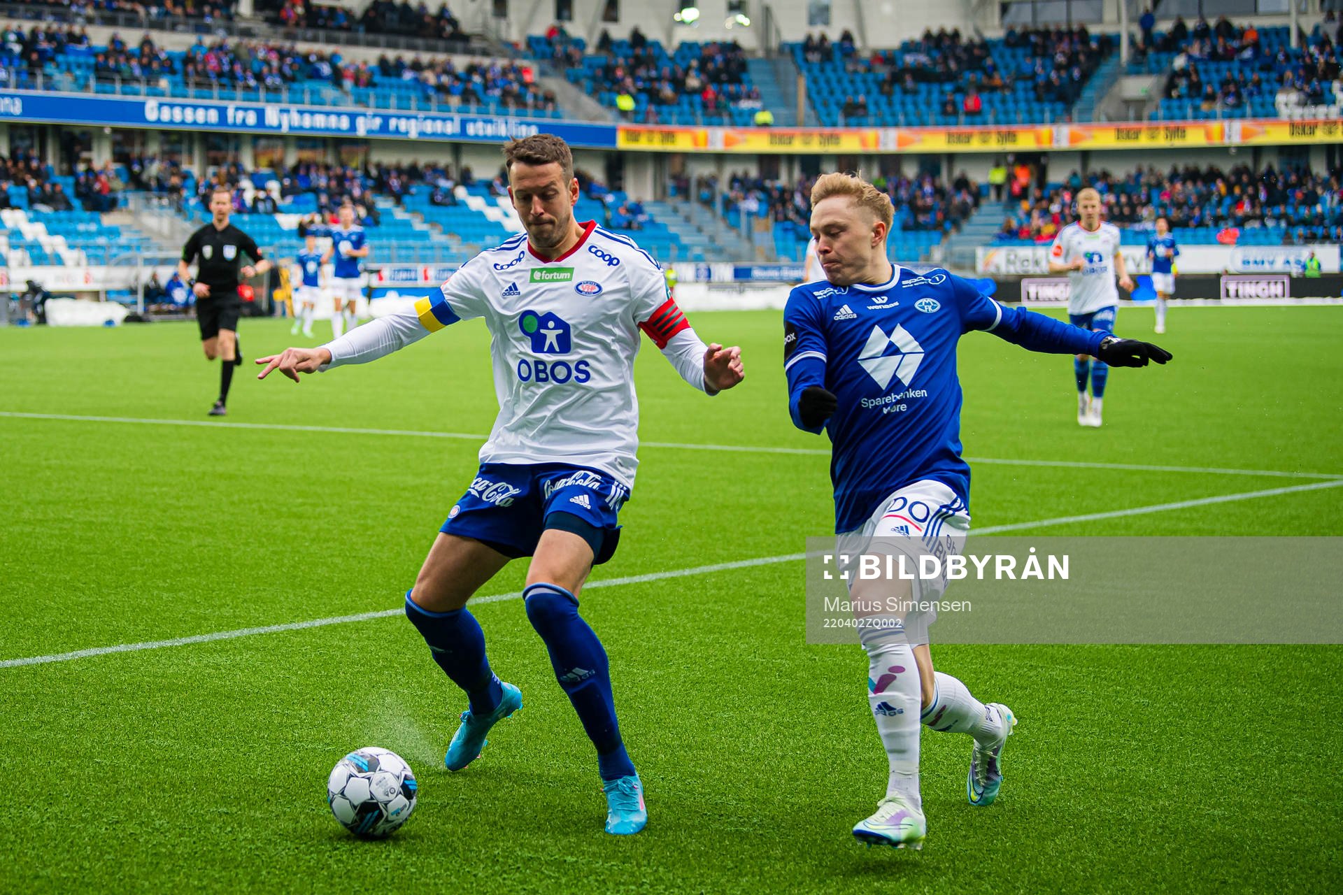 Jonatan Tollås Nation of Vålerenga and Ola Brynhildsen of
