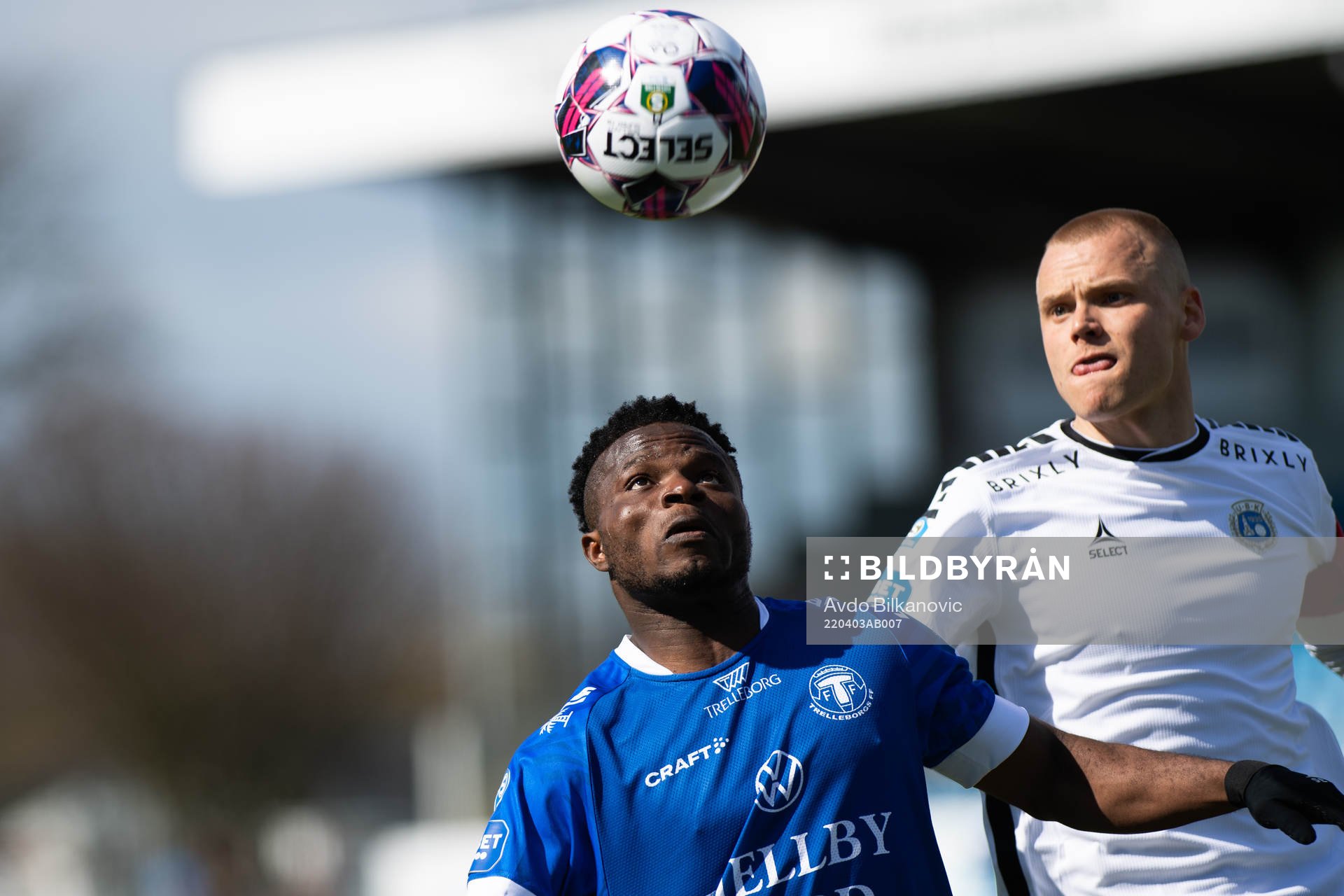 Trelleborgs Henry Offia och Jesper Brandt