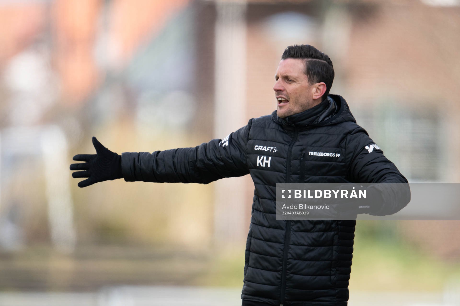 Trelleborgs tränare Kristian Haynes