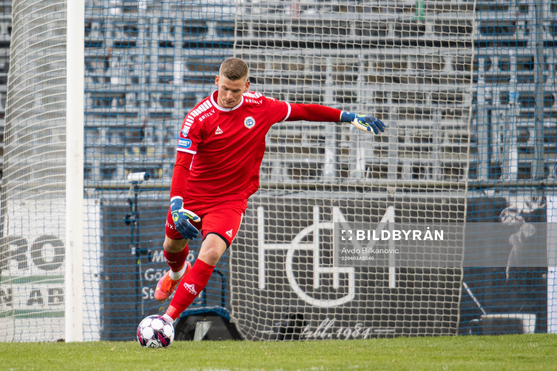 Utsiktens målvakt Alexander Berntsson