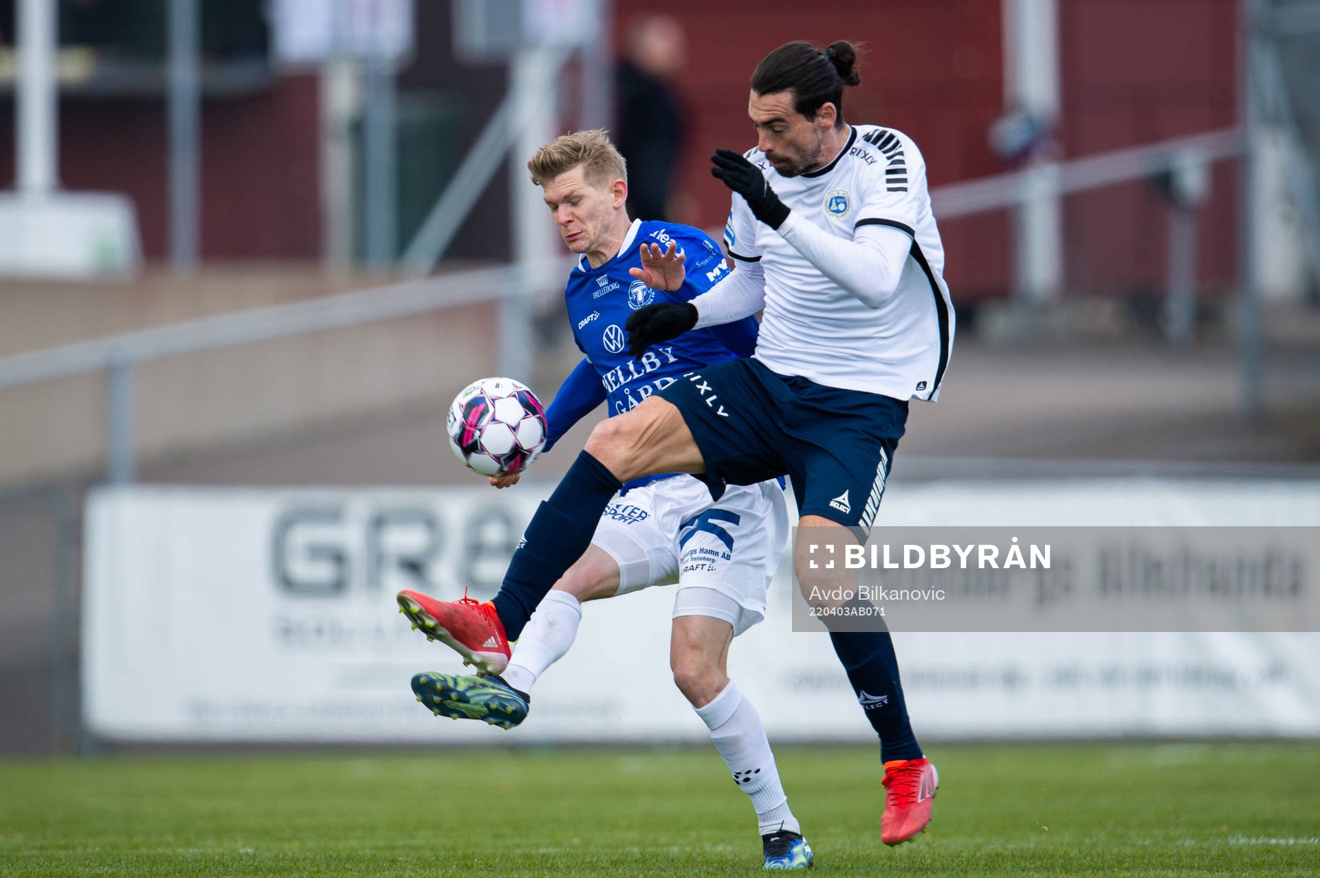 Trelleborgs Fritiof Björkén och Utsiktens Jonathan