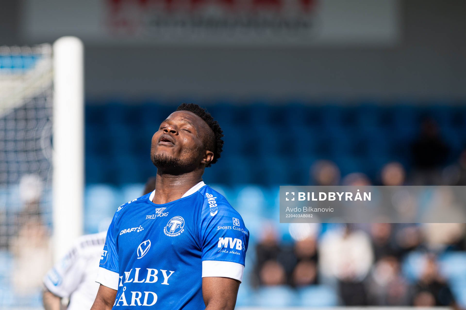Trelleborgs Henry Offia deppar