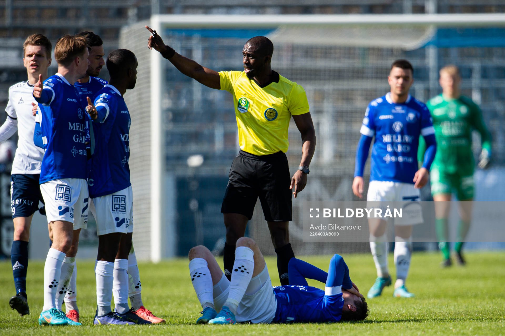 Domaren Fredrik Oppong