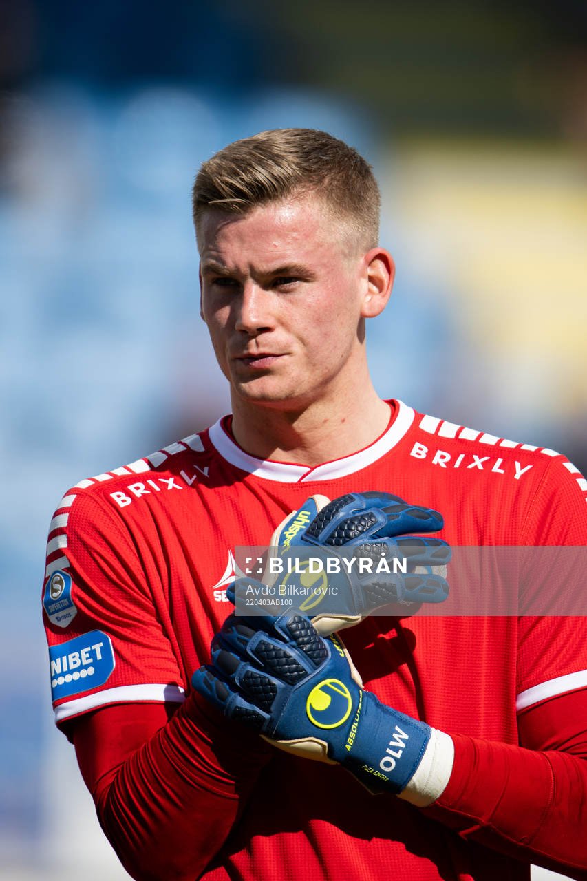 Utsiktens målvakt Alexander Berntsson