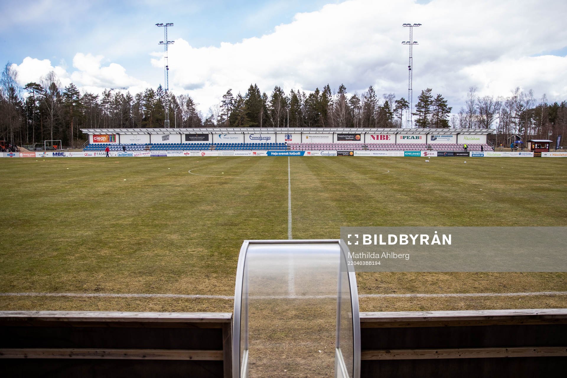 Interiöt av Vittsjö idrottspark