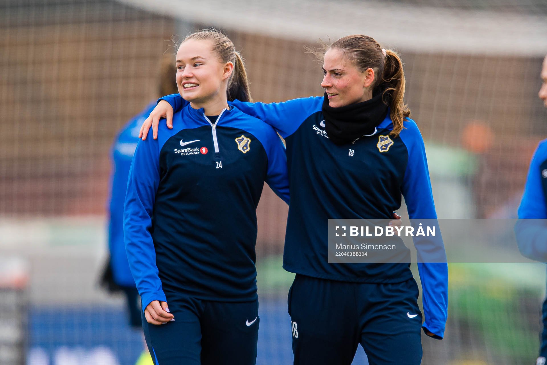 Selma Rostad Elverum and Smilla Vallotto of Stabæk
