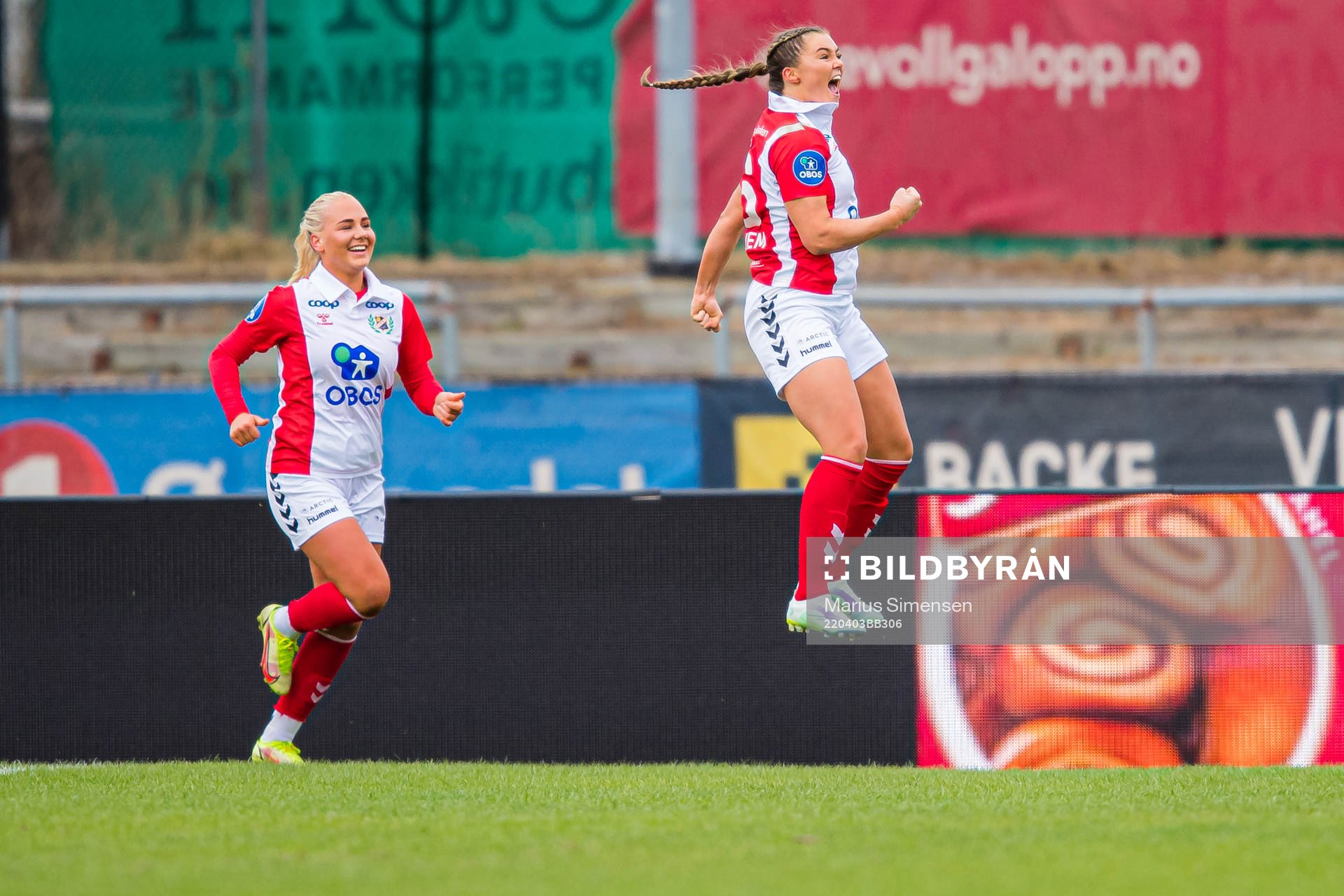 Anna Nerland Aahjem of Lyn celebrates