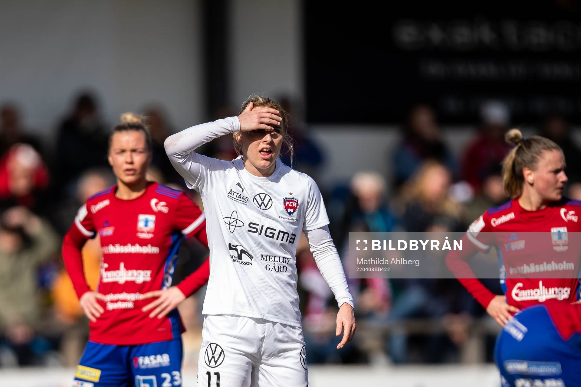 Rosengårds Mimmi Larsson deppar