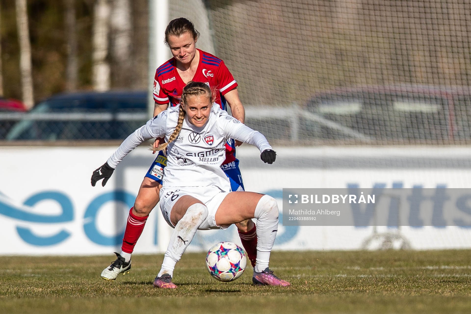 Rosengårds Ria Noora Minerva Öling och Vittsjös Kayla