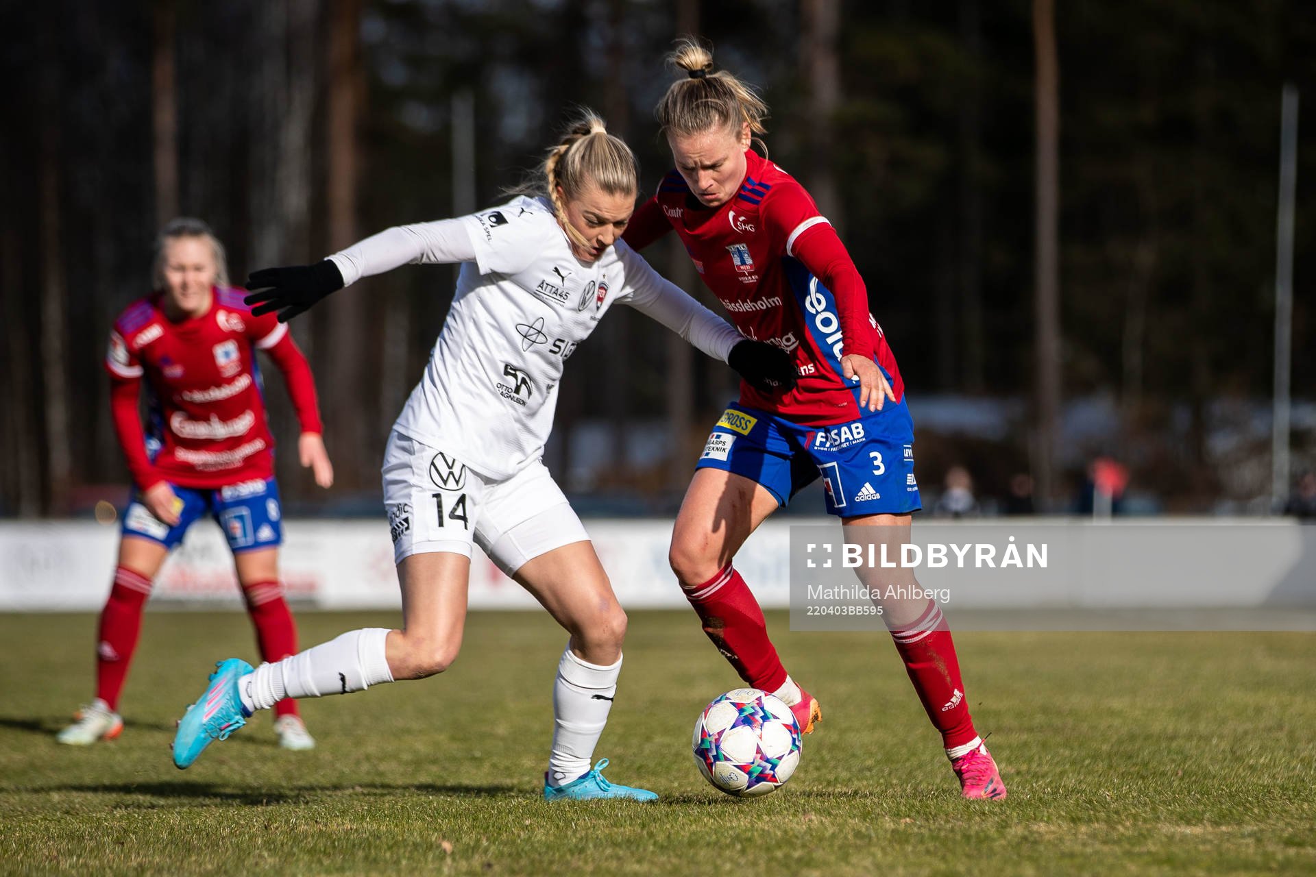 Rosengårds Charlotte Grant och Vittsjös Julia Tunturi