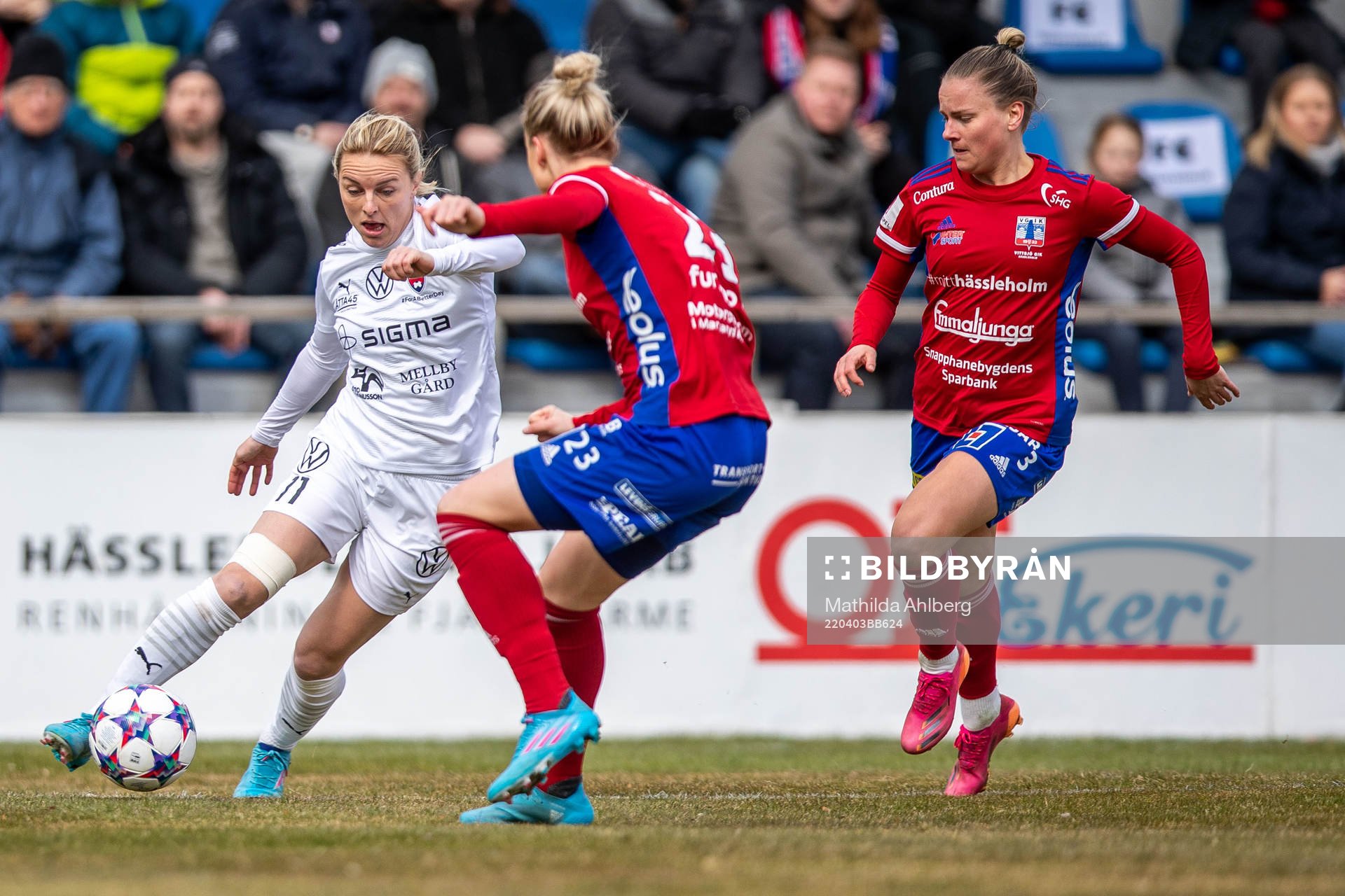 Rosengårds Mimmi Larsson och Vittsjös Julia Tunturi