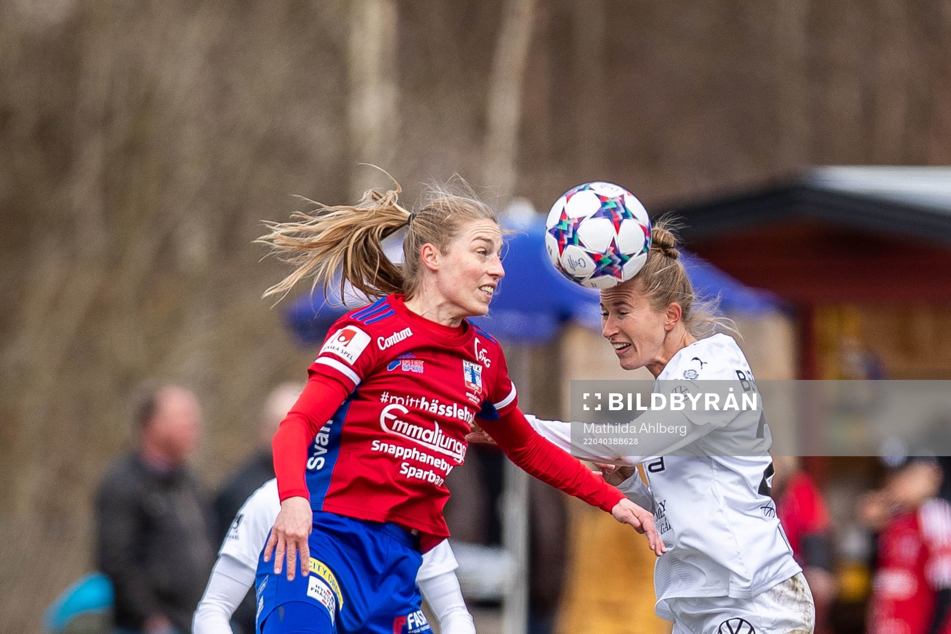 Vittsjös Linda Sällström och Rosengårds Bianca Schmidt